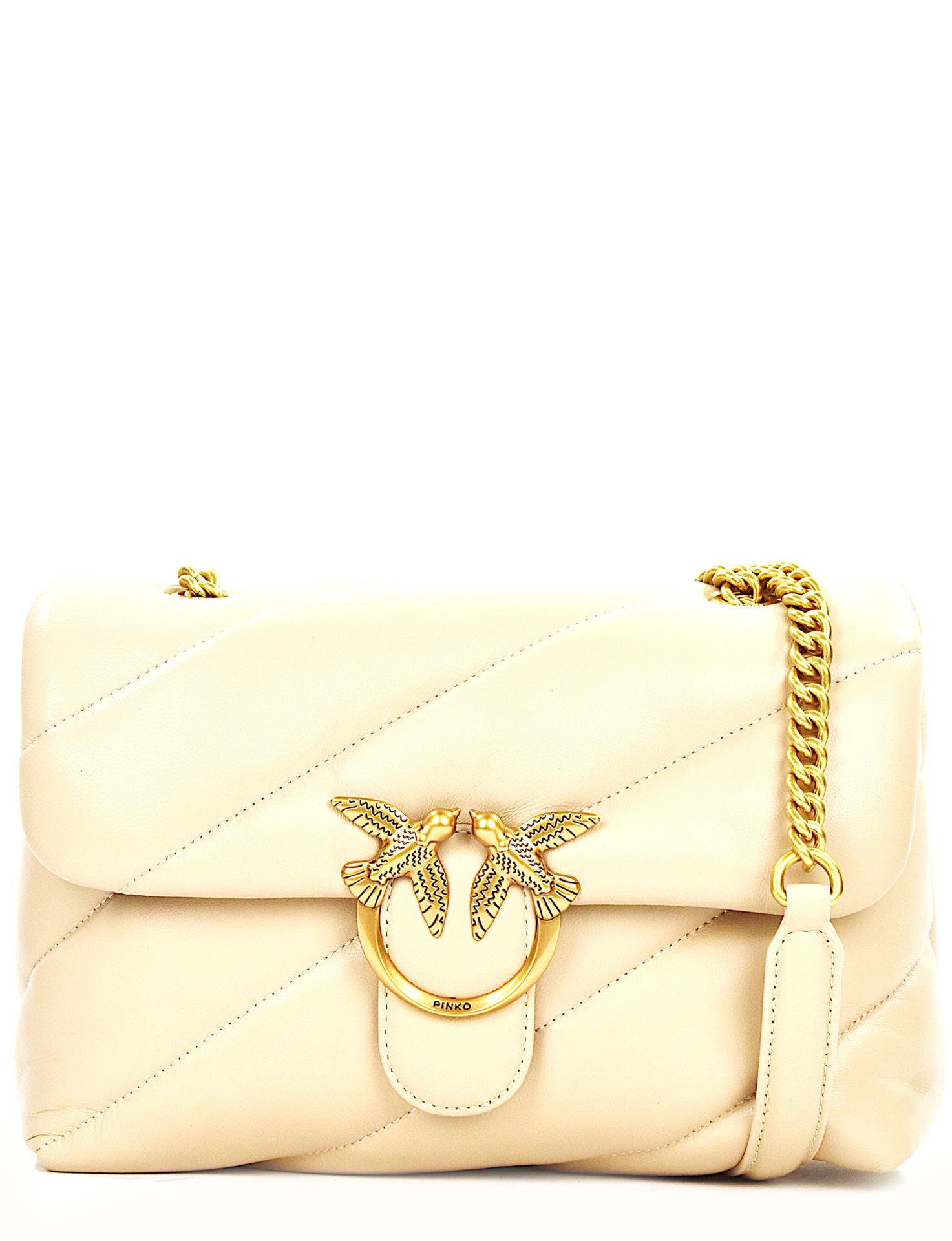 BORSA PINKO 100038A0 BEIGE