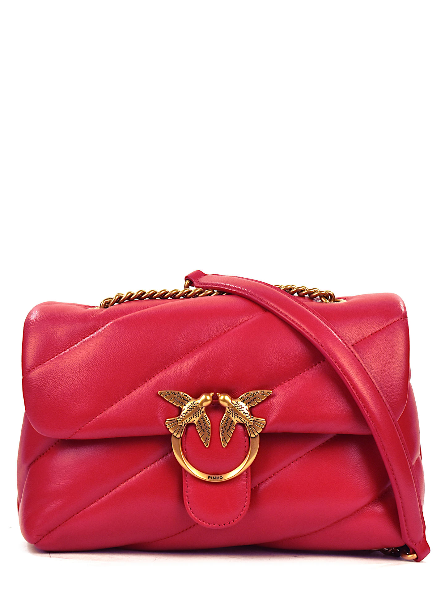 BORSA PINKO 100038A0F2 ROSSO