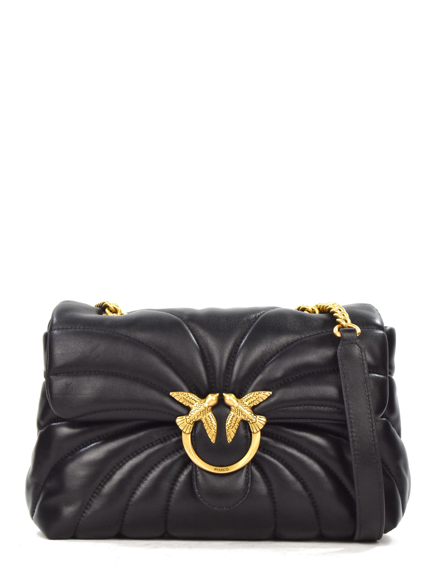 BORSA PINKO 100038A1 NERO/ORO