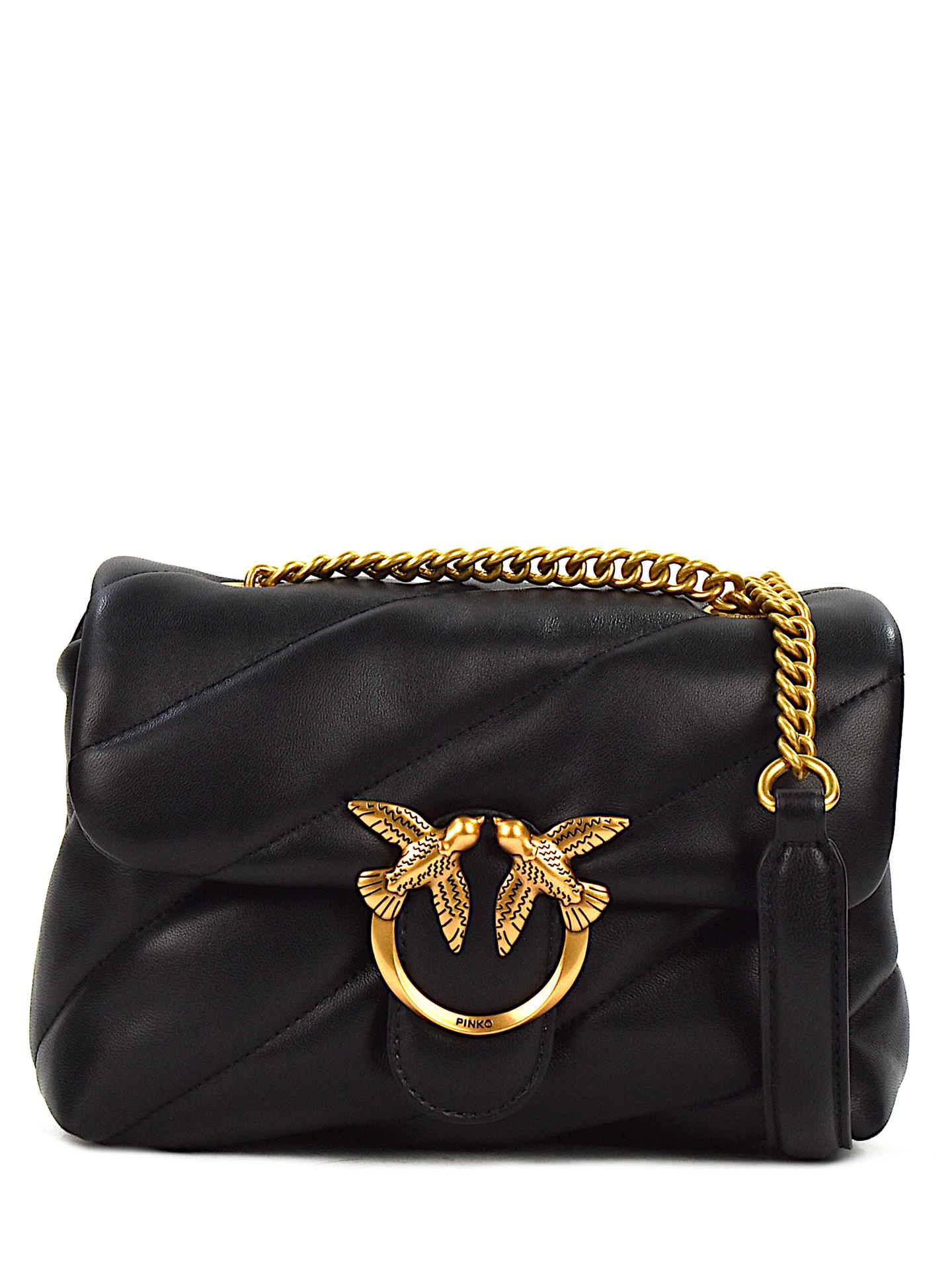 BORSA PINKO 100039A0 NERO/ORO