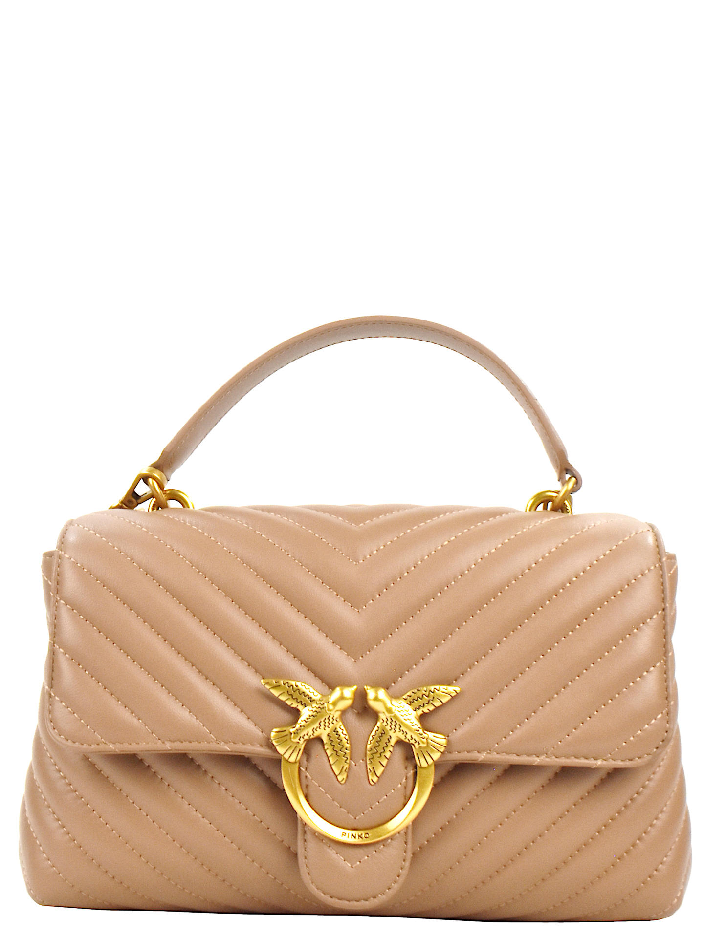 BORSA PINKO 100043A BEIGE