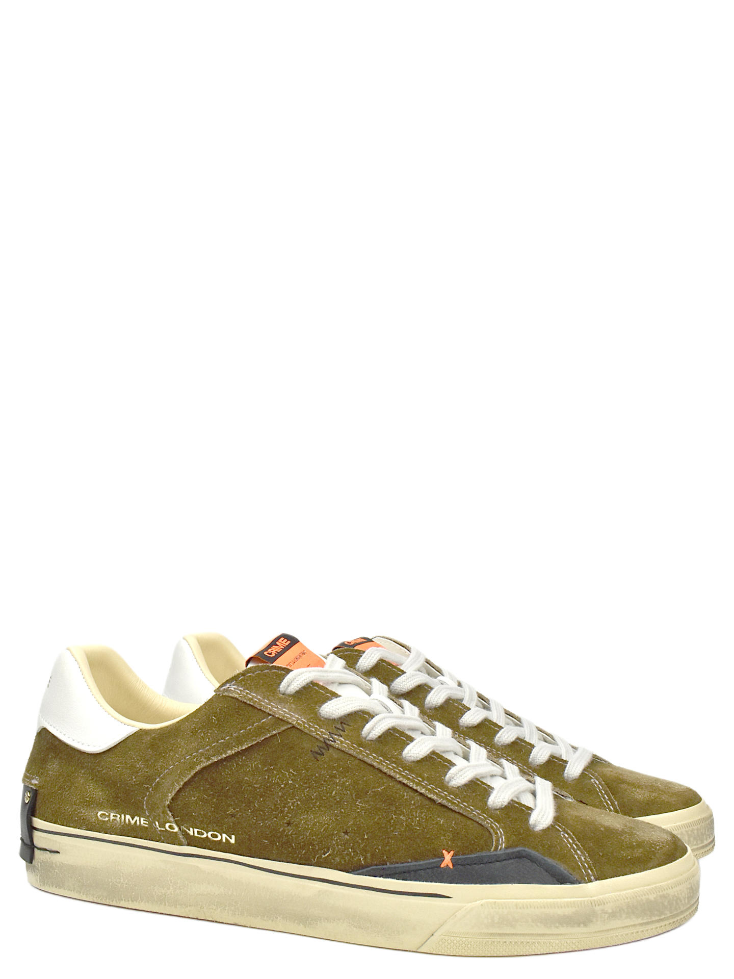SNEAKERS CRIME LONDON 10072 BEIGE
