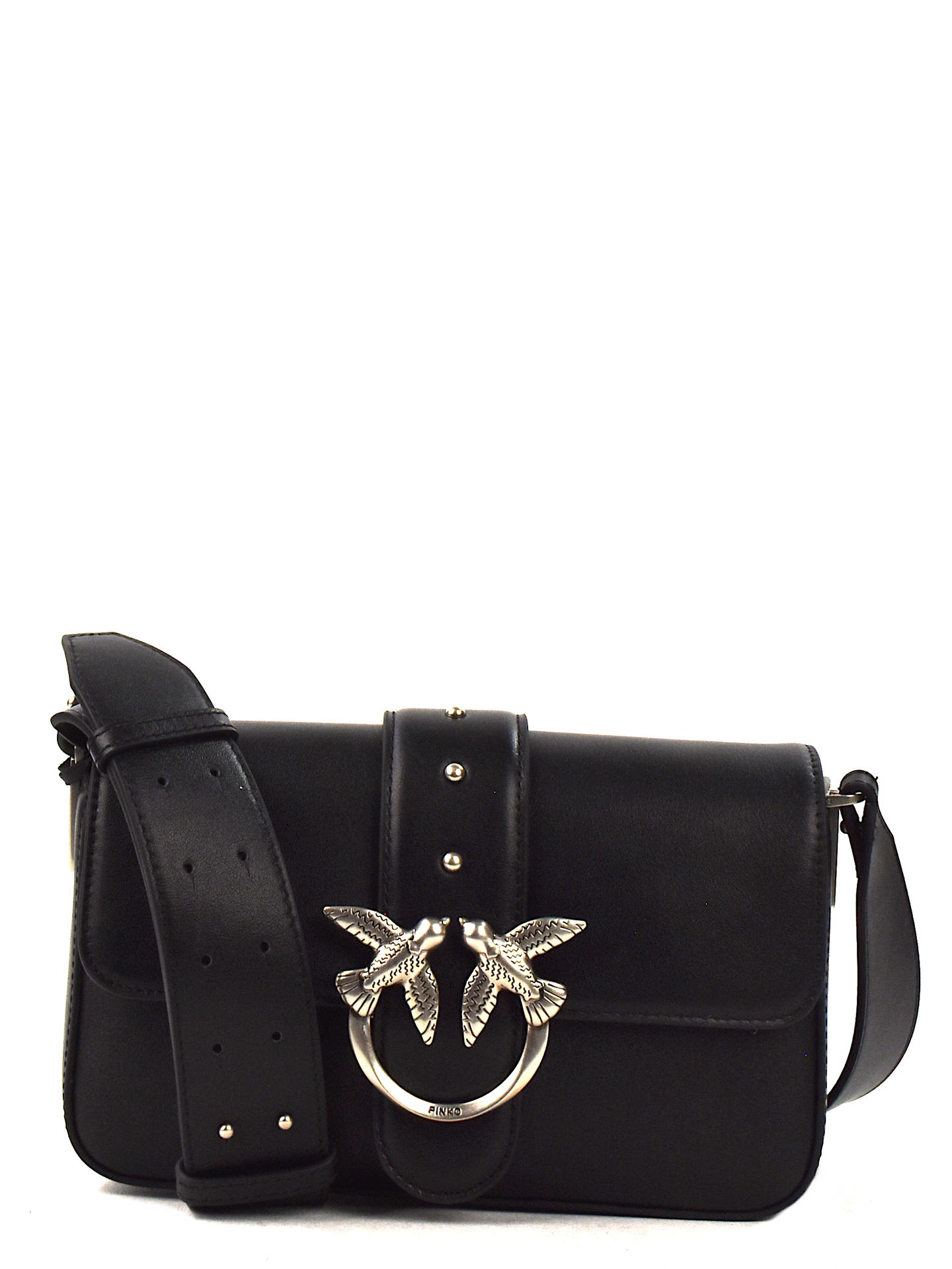 BORSA PINKO 104340 NERO/ARGENTO