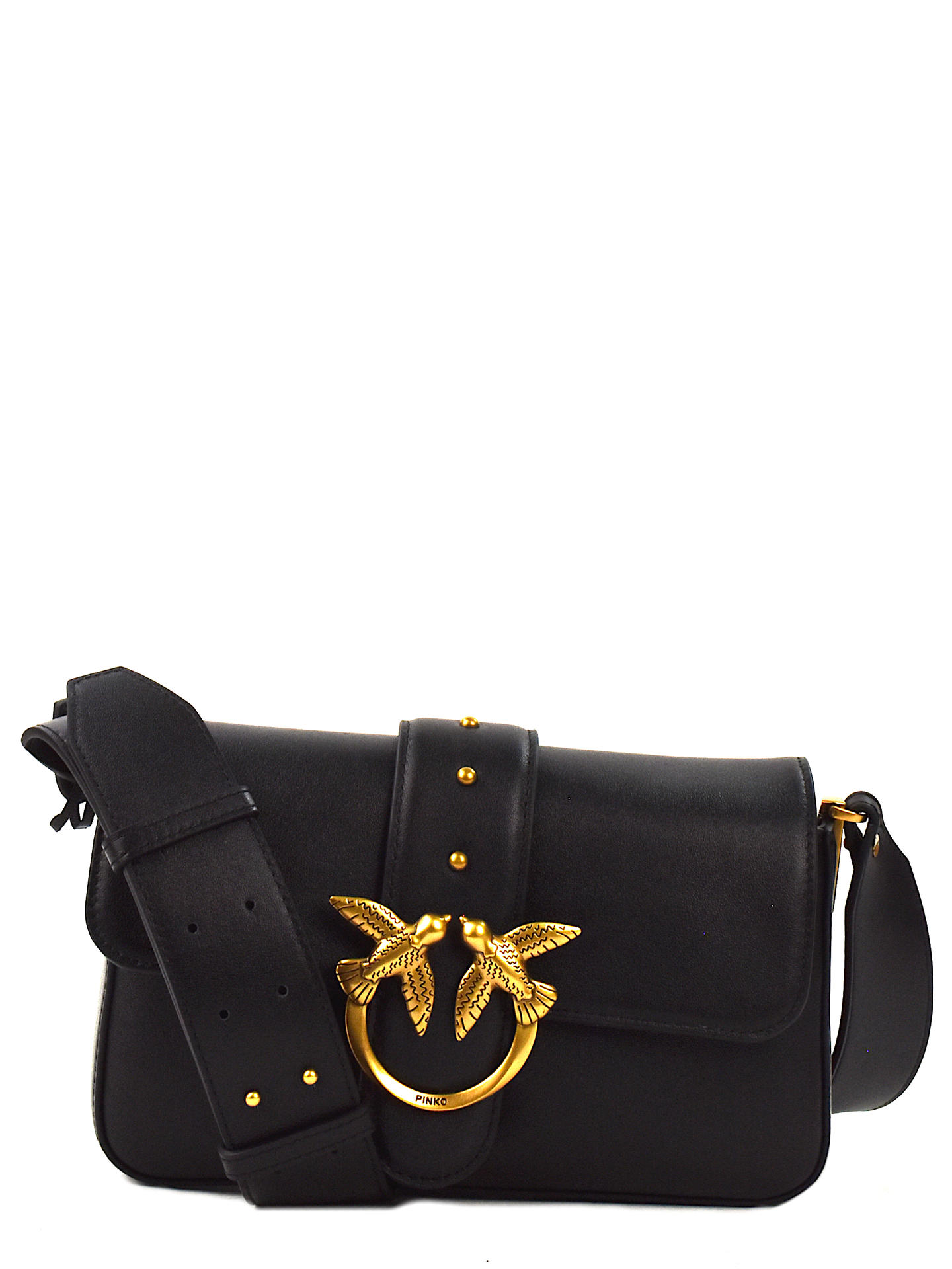 BORSA PINKO 104340 NERO/ORO