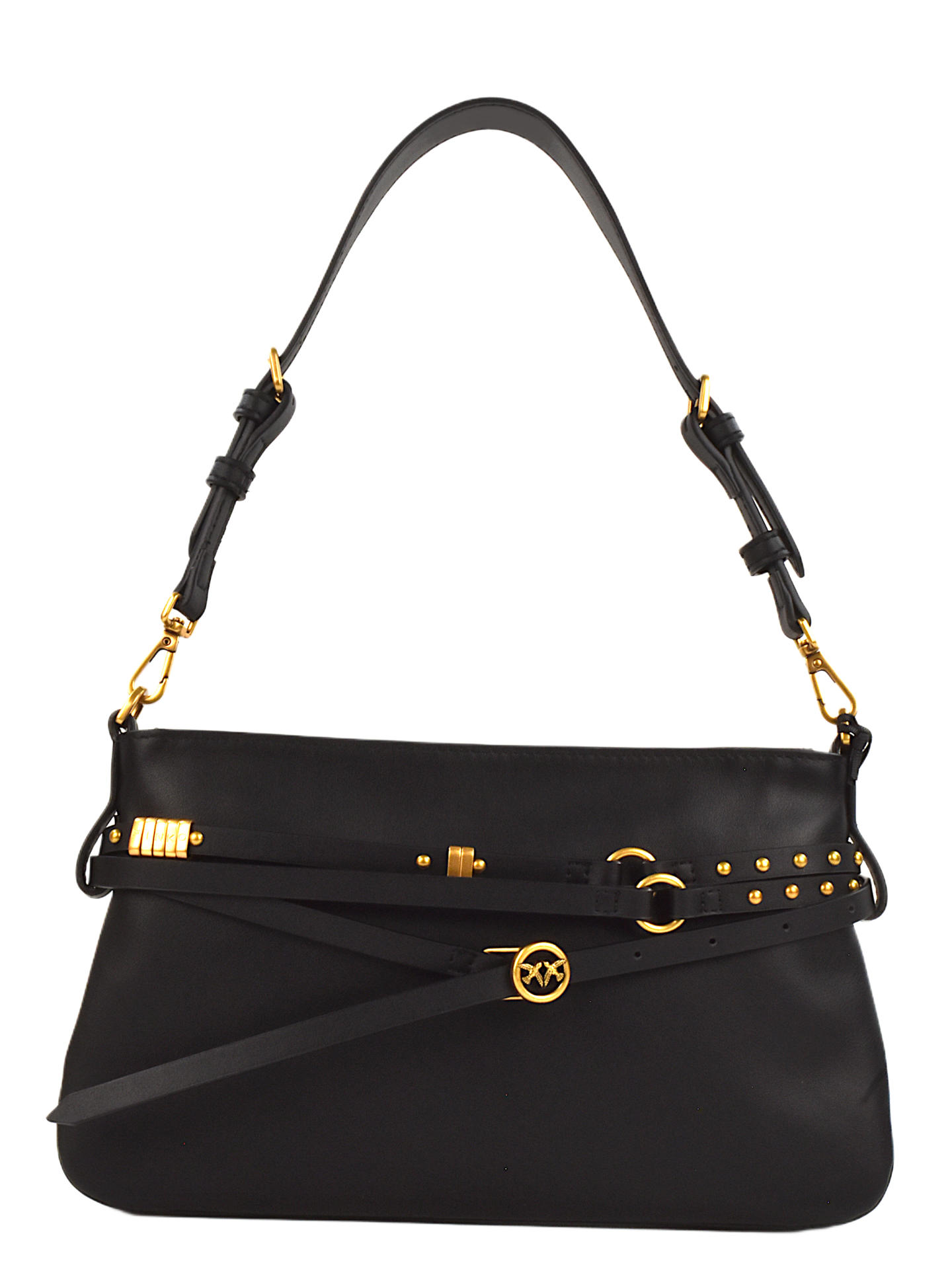 BORSA PINKO 106177 NERO/ORO