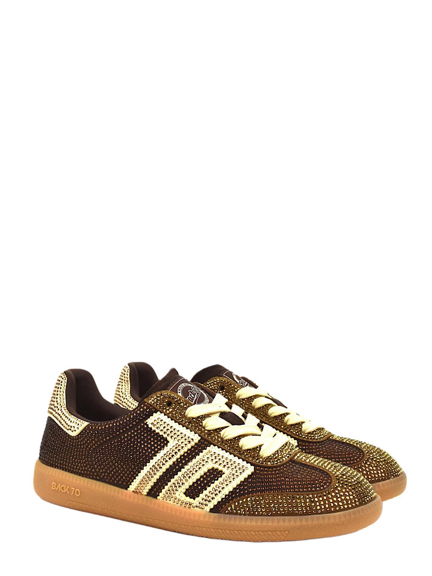 SNEAKERS BACK 70 1080051 MARRONE