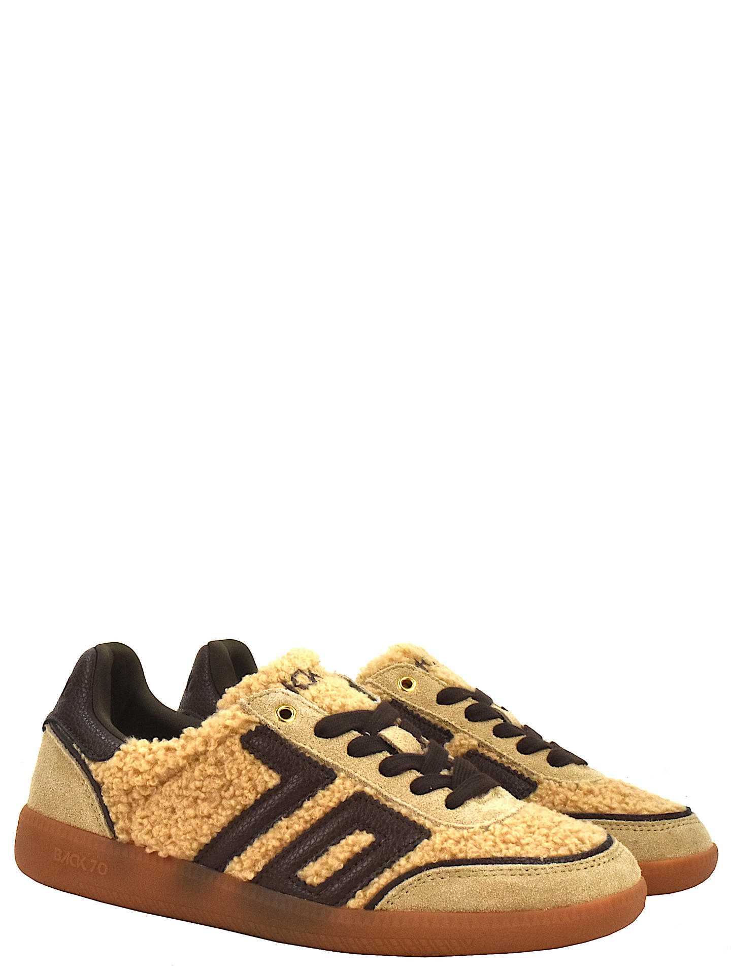 SNEAKERS BACK 70 108005 BEIGE