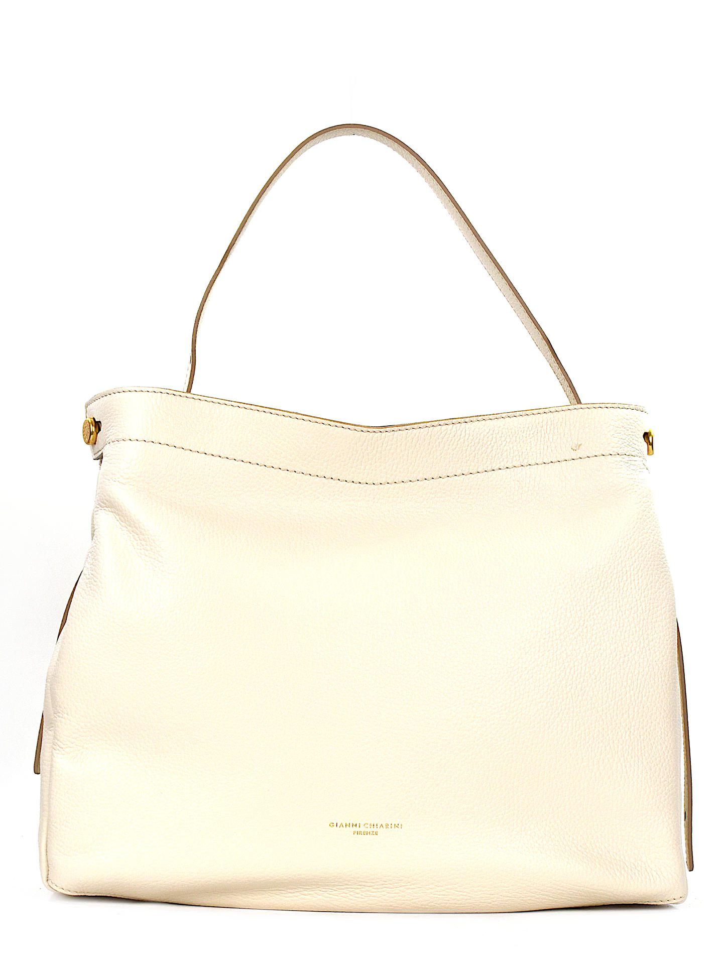 BORSA GIANNI CHIARINI Firenze 11292GRN BIANCO