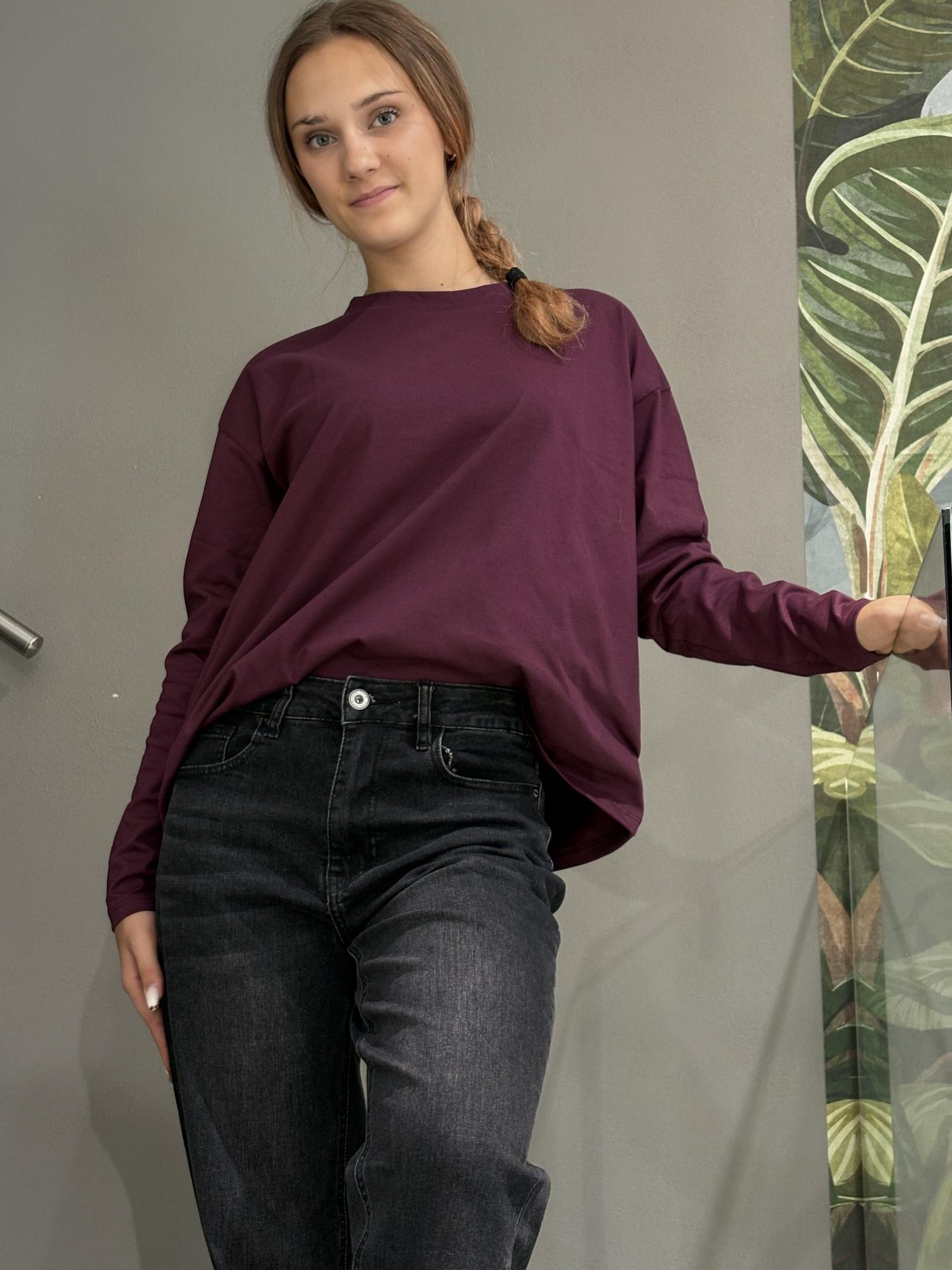 MAGLIA SUSY MIX 11771 BORDEAUX