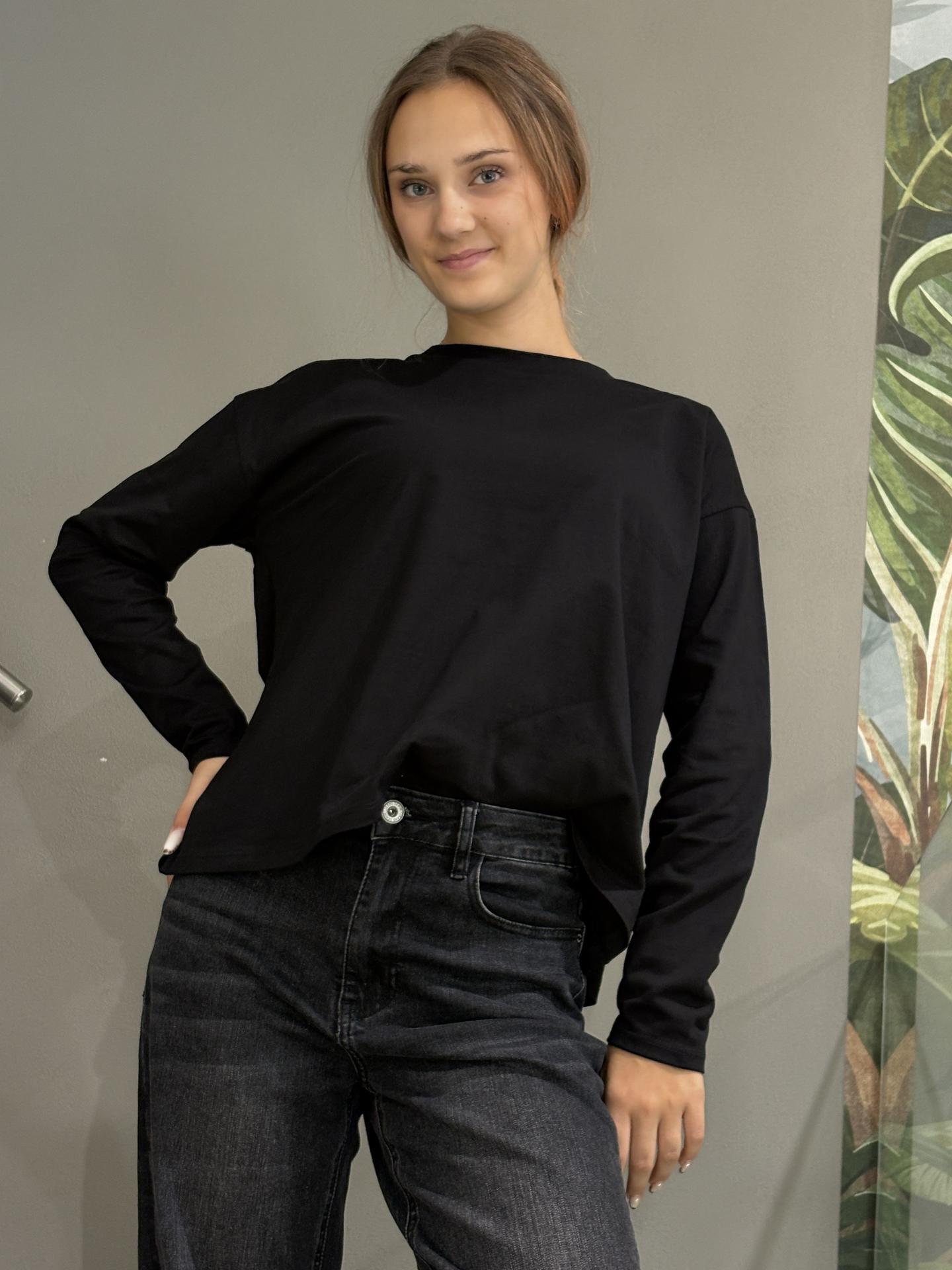 MAGLIA SUSY MIX 11771 NERO