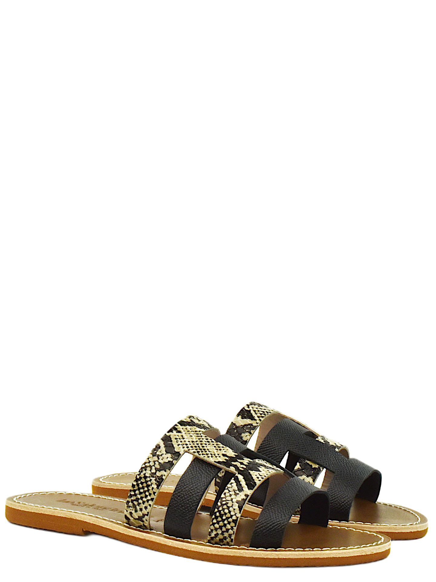 SANDALO BASSO LE SALENTINE 1178 NERO