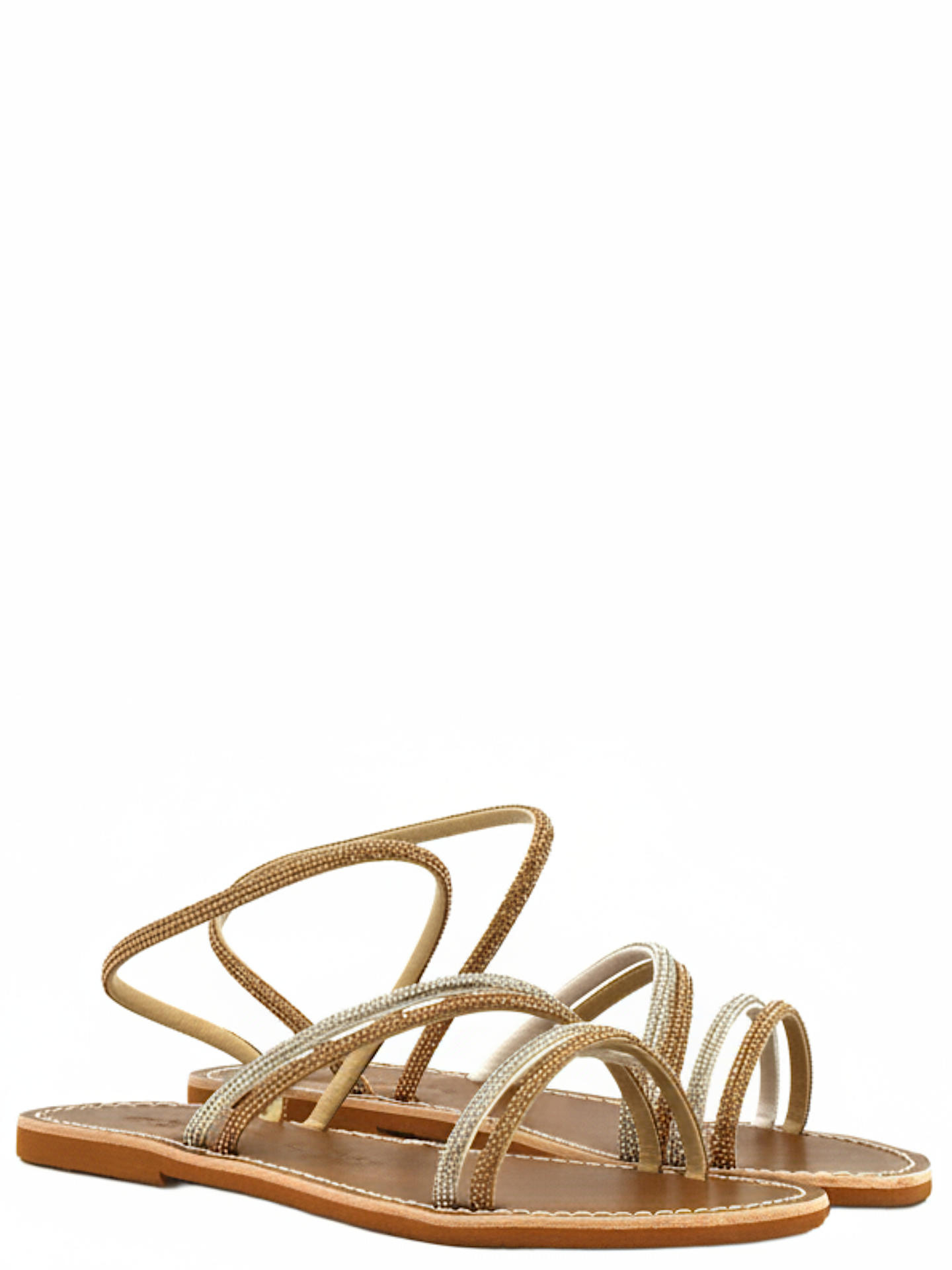 SANDALO BASSO LE SALENTINE 1193 ORO/ARGENTO