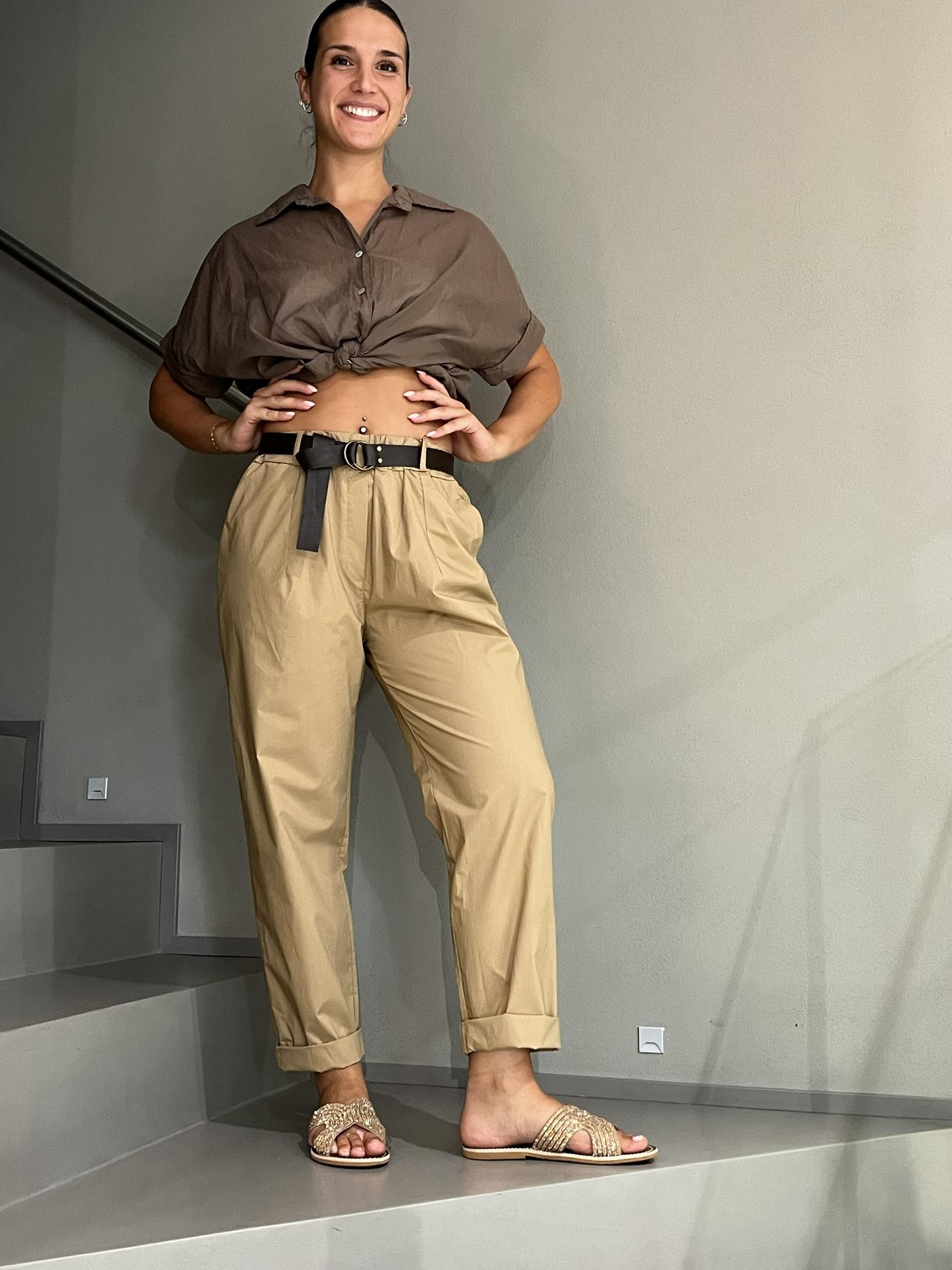 PANTALONE SUSY MIX 1222426 BEIGE