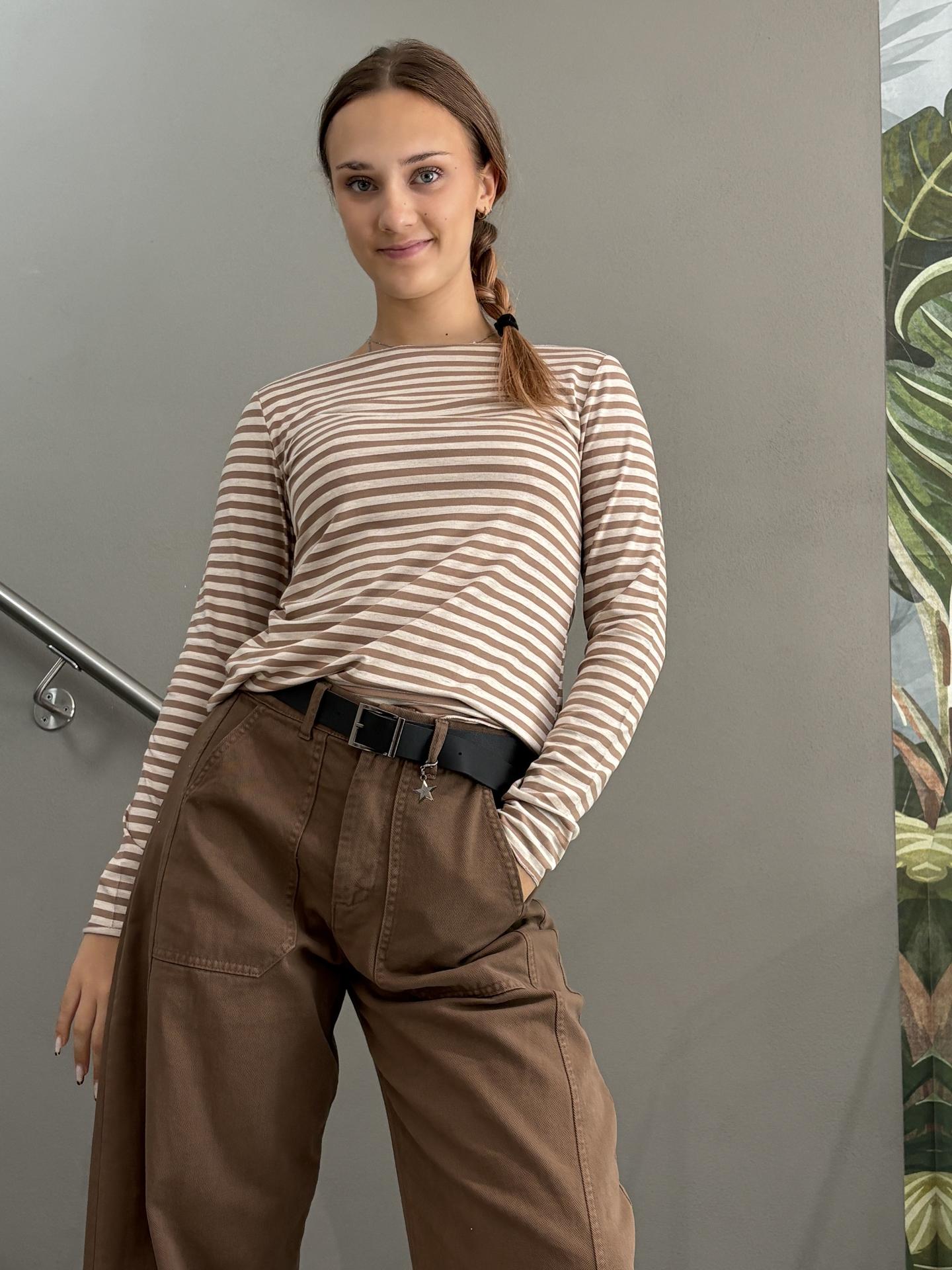 MAGLIA SUSY MIX 12383 BEIGE