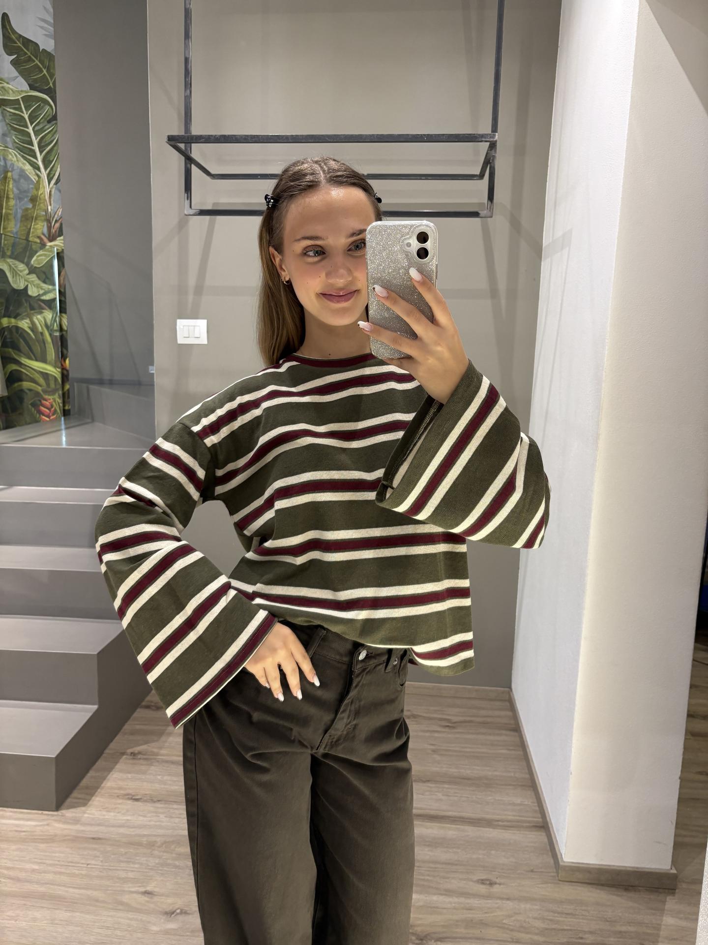 MAGLIA SUSY MIX 12491 VERDE