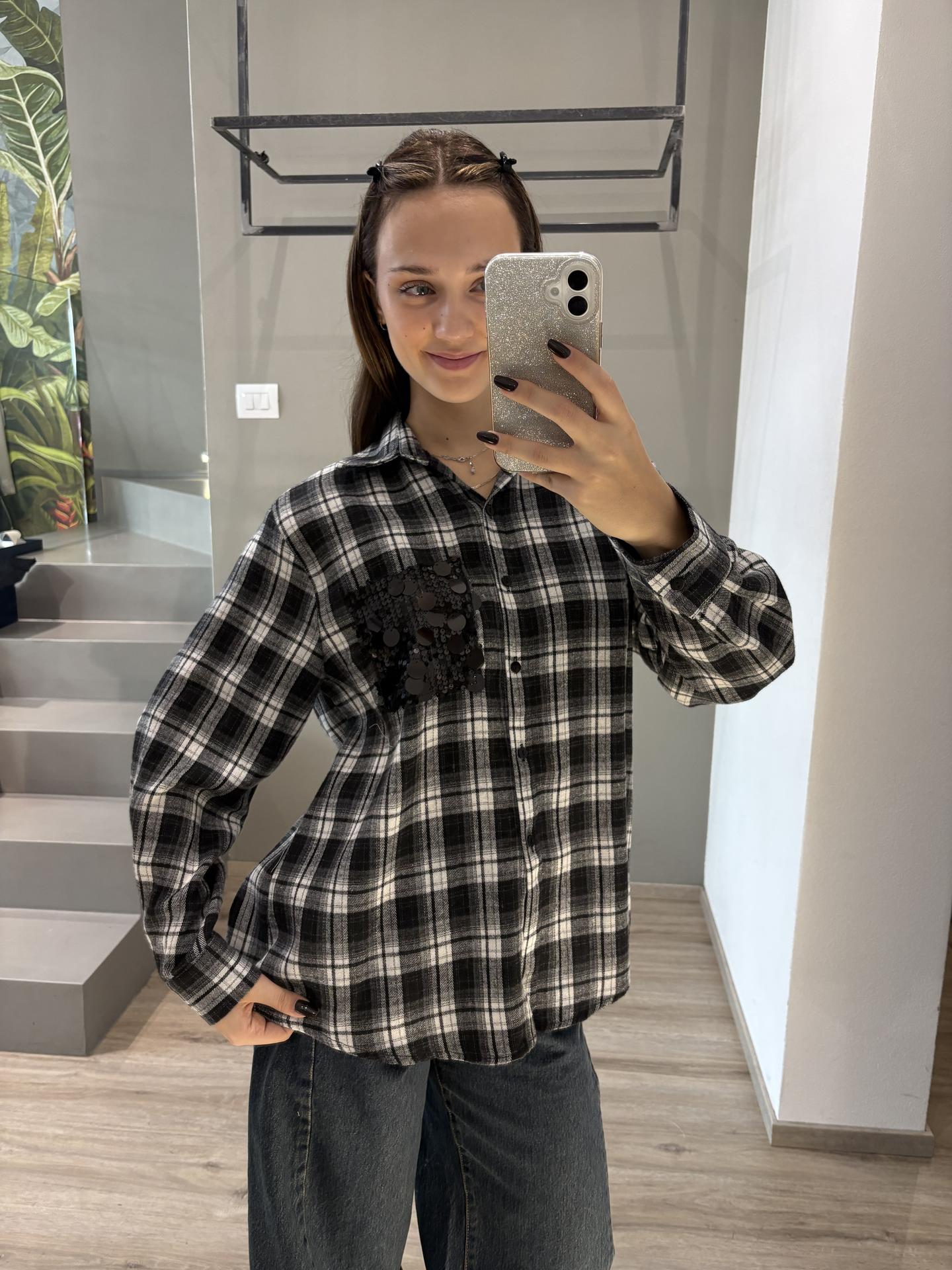 CAMICIA SUSY MIX 12495 NERO