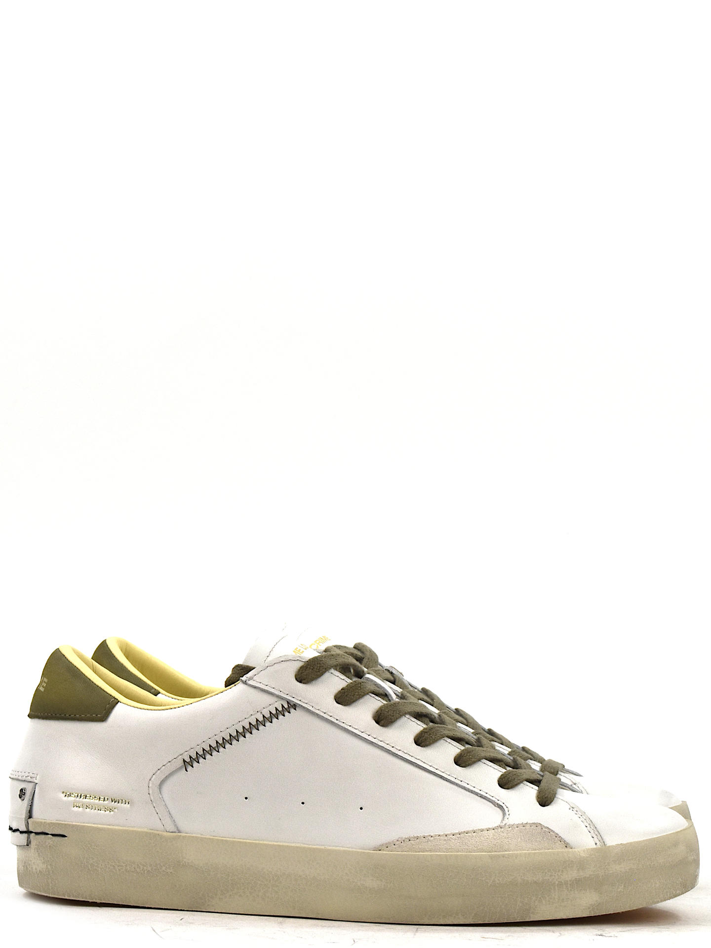 SNEAKERS CRIME LONDON 14001 BIANCO