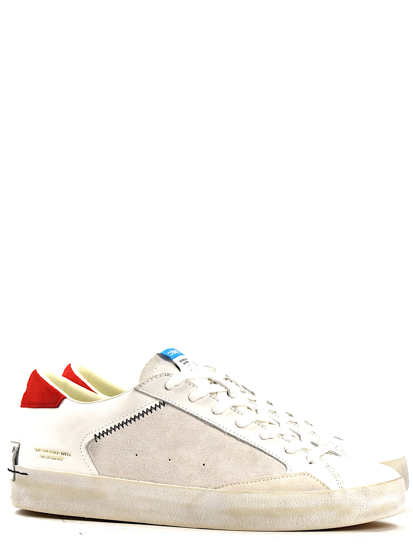 SNEAKERS CRIME LONDON 14005 BIANCO