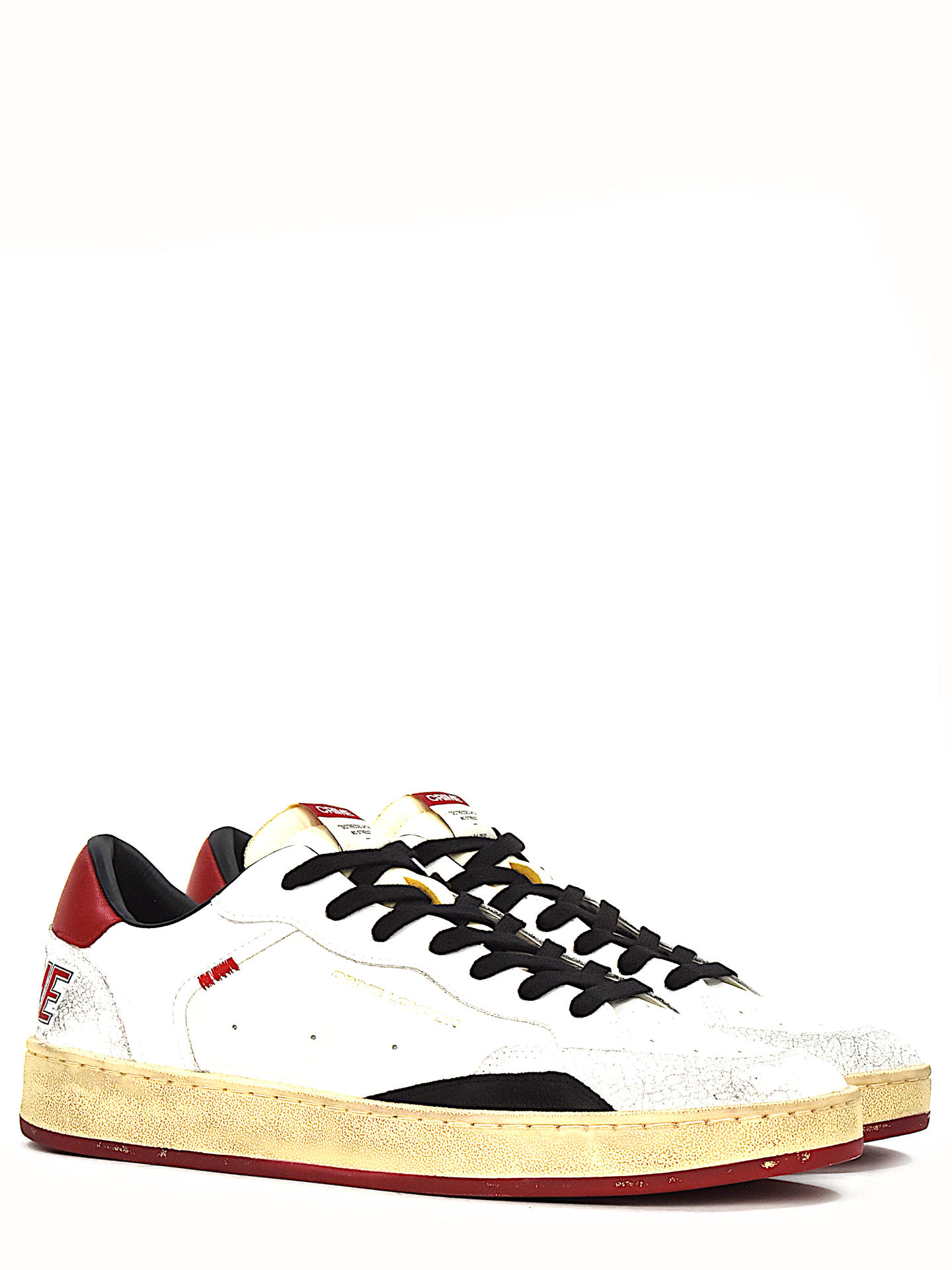 SNEAKERS CRIME LONDON 15200 BIANCO