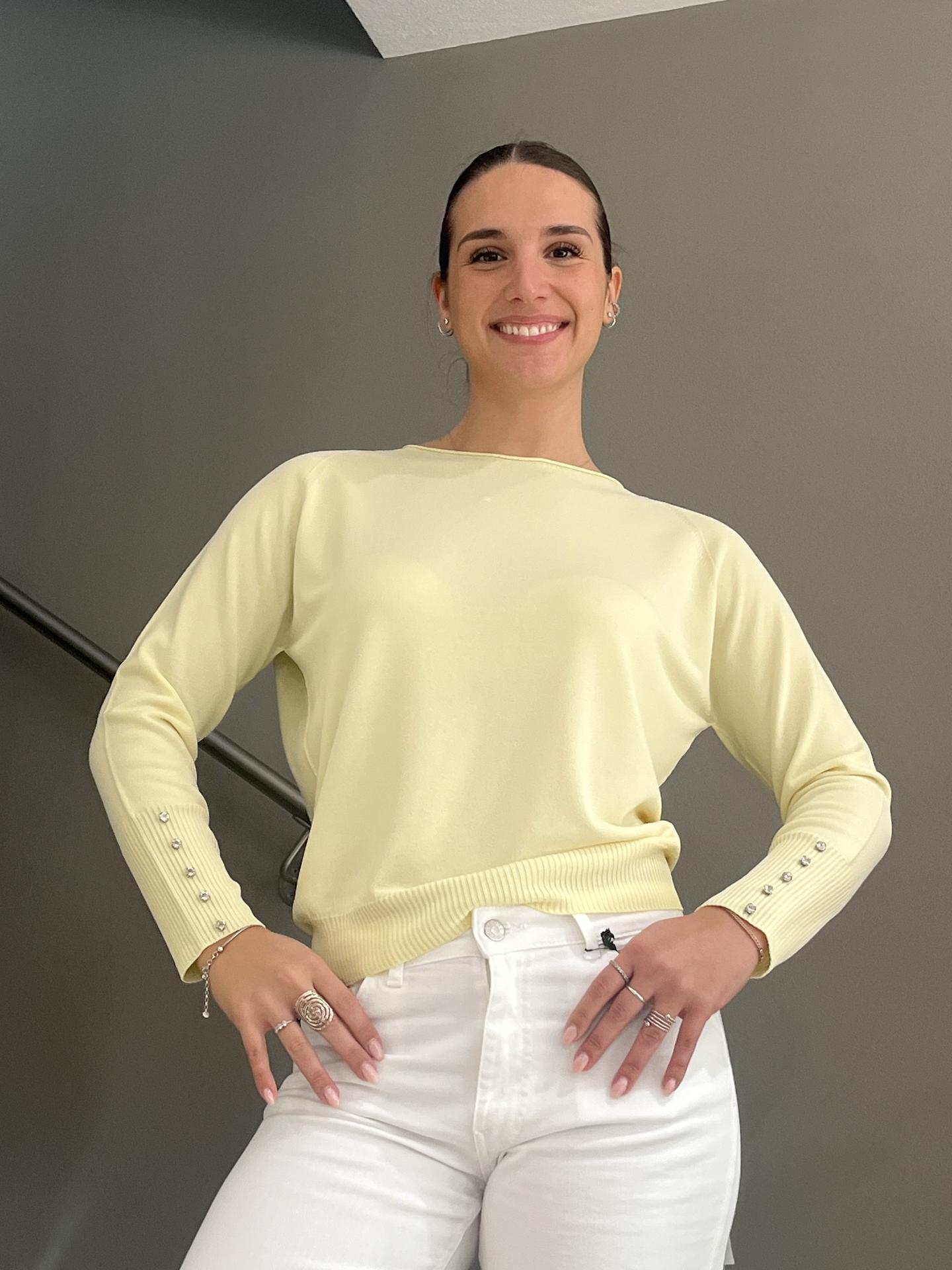 MAGLIA TENSIONE IN FIRENZE 16059 GIALLO