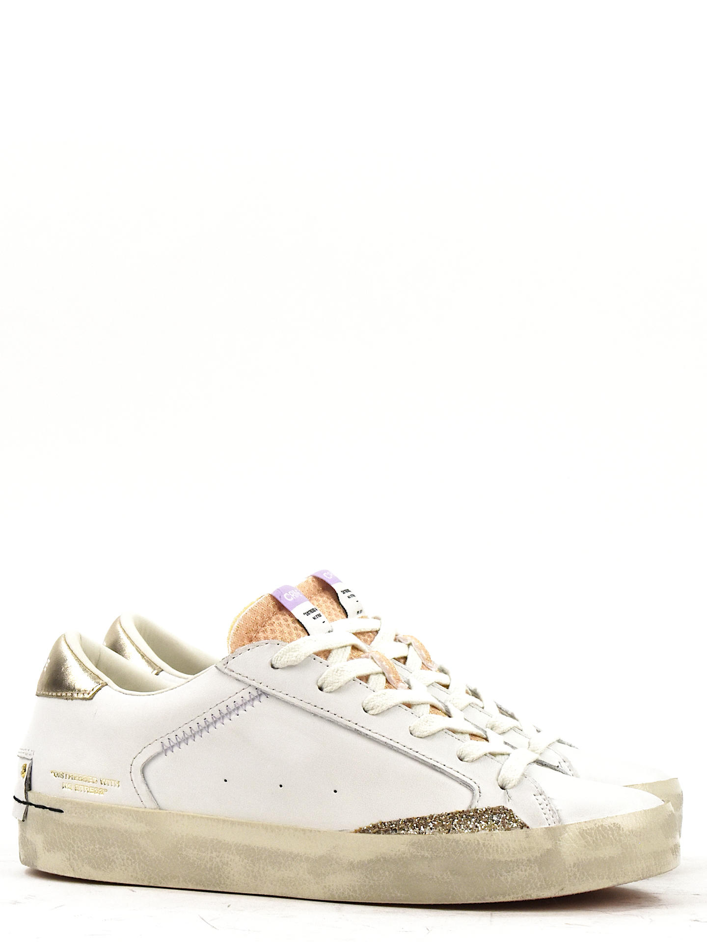 SNEAKERS CRIME LONDON 20001 BIANCO