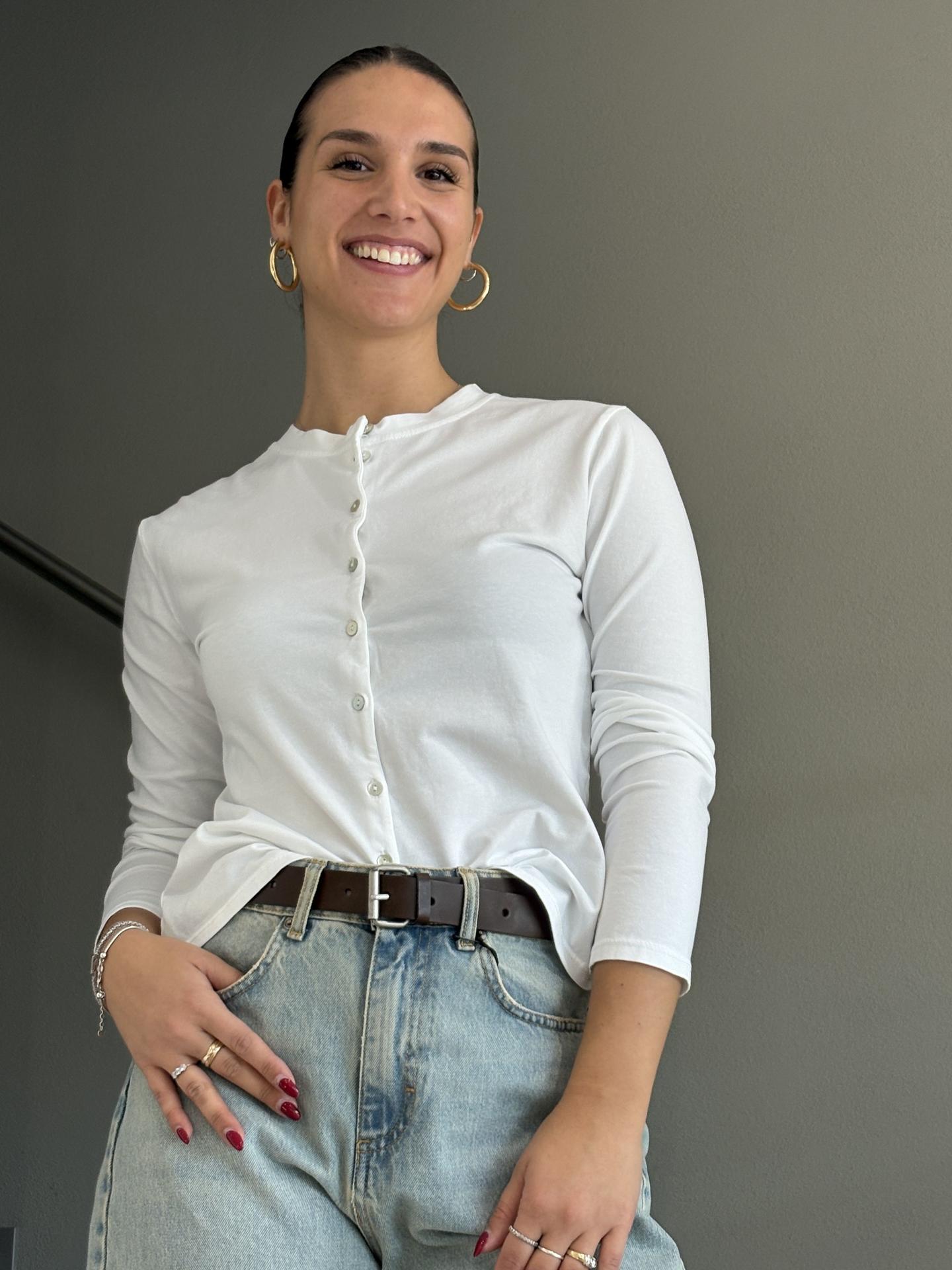 MAGLIA TENSIONE IN FIRENZE 21012 BIANCO