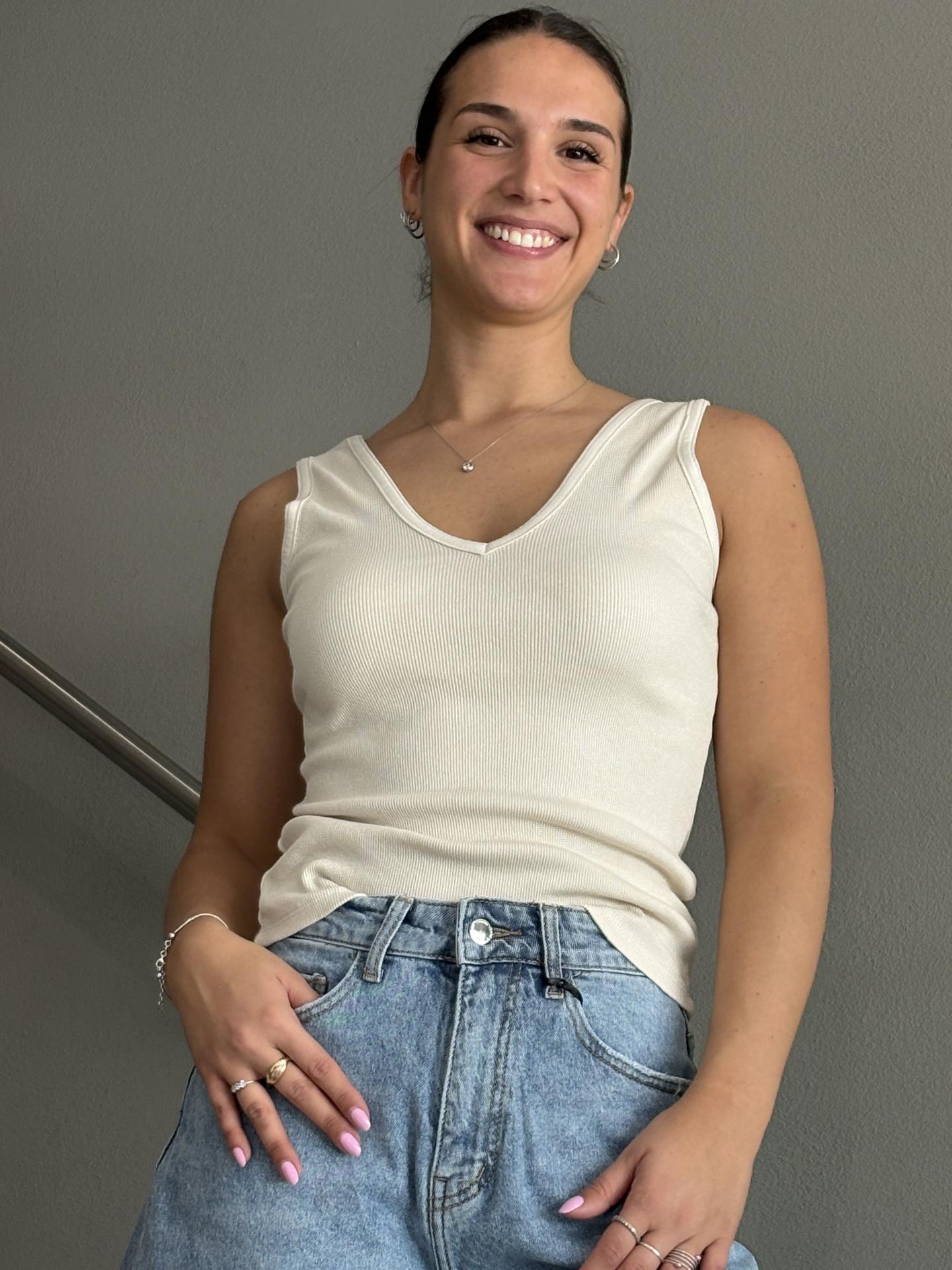 MAGLIA TENSIONE IN FIRENZE 21021PE26 BEIGE