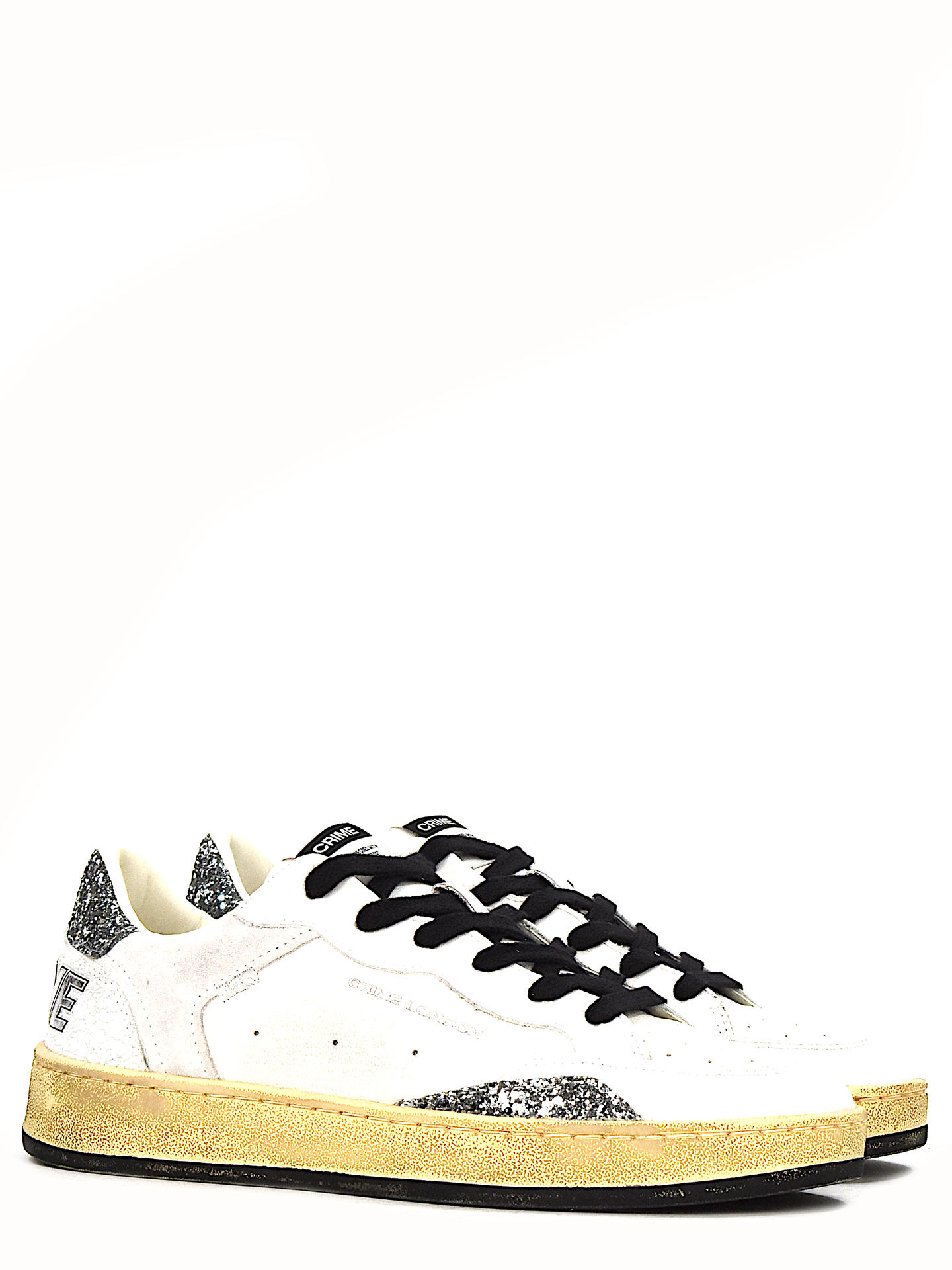 SNEAKERS CRIME LONDON 21203 BIANCO