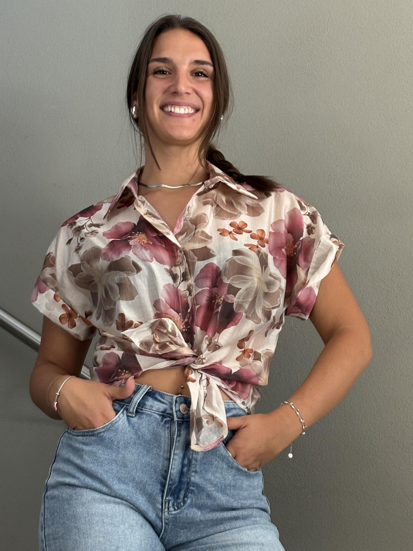 CAMICIA SUSY MIX 242728F BEIGE