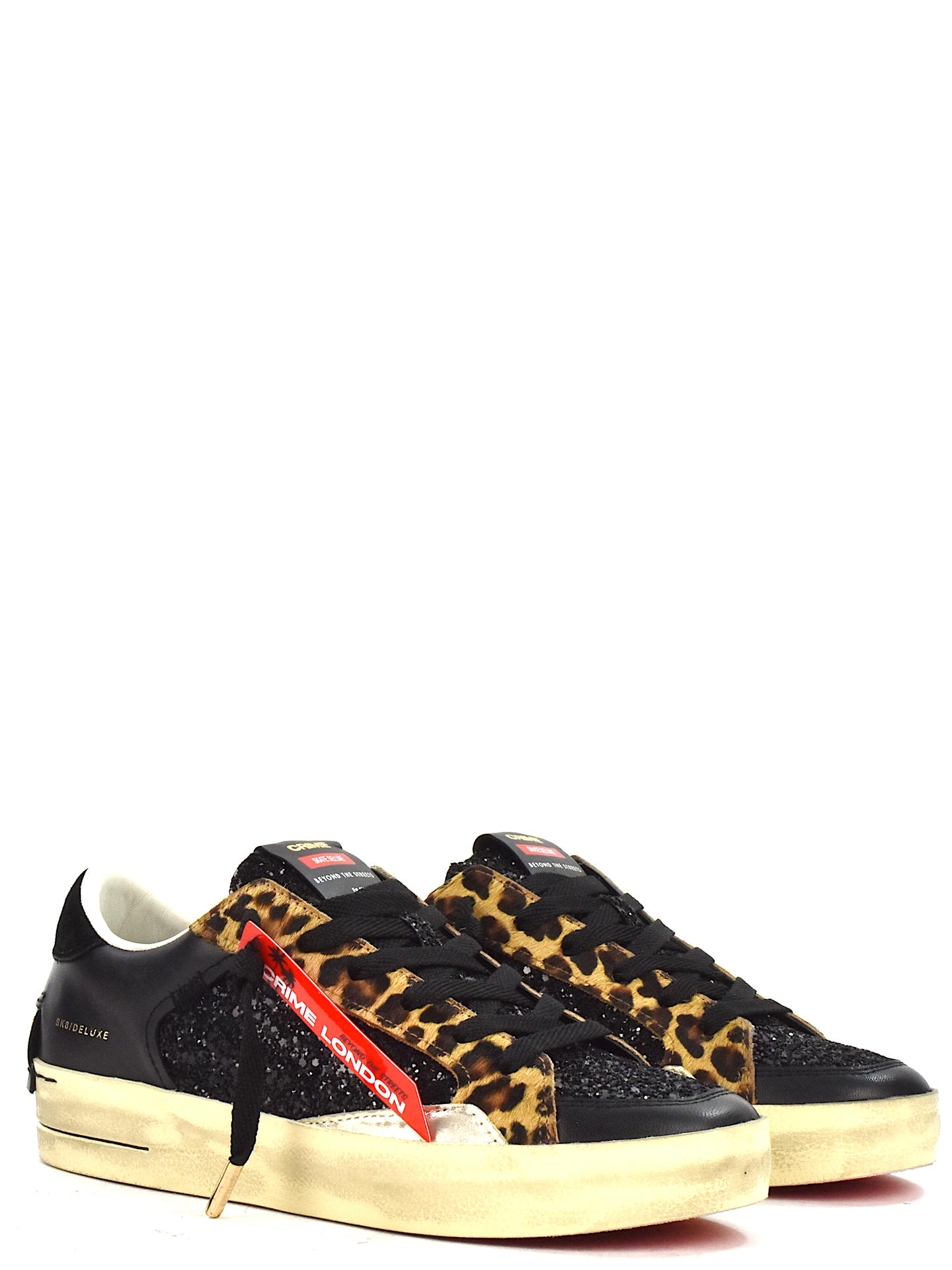 SNEAKERS CRIME LONDON 25114 NERO