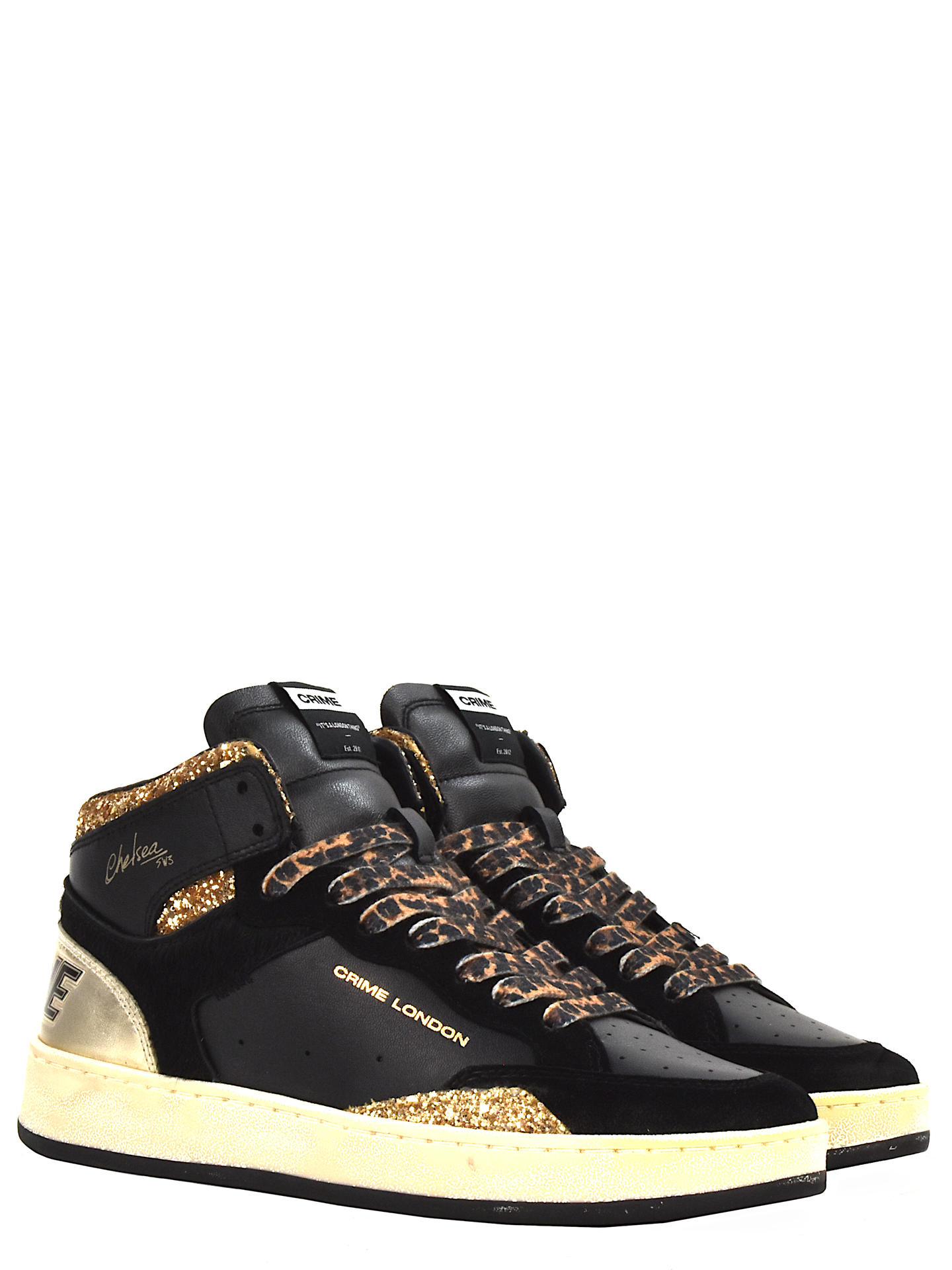 SNEAKERS CRIME LONDON 25231 NERO