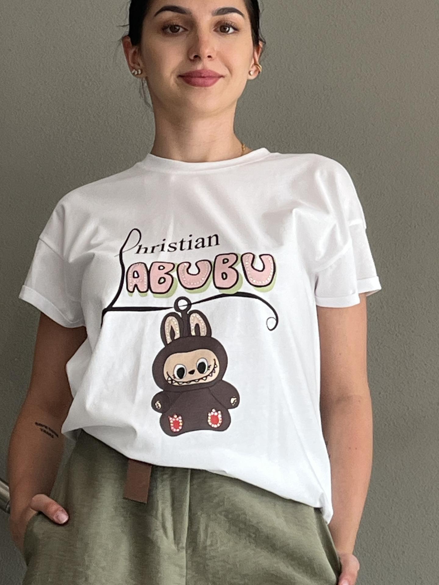 T-SHIRT TENSIONE IN FIRENZE 25M7895 BIANCO