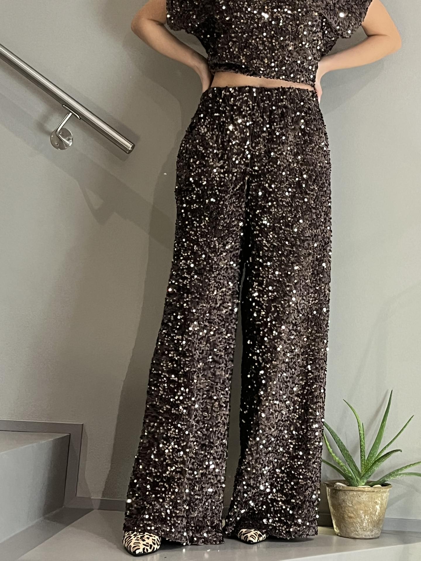 PANTALONE TENSIONE IN FIRENZE 25P4754 MARRONE