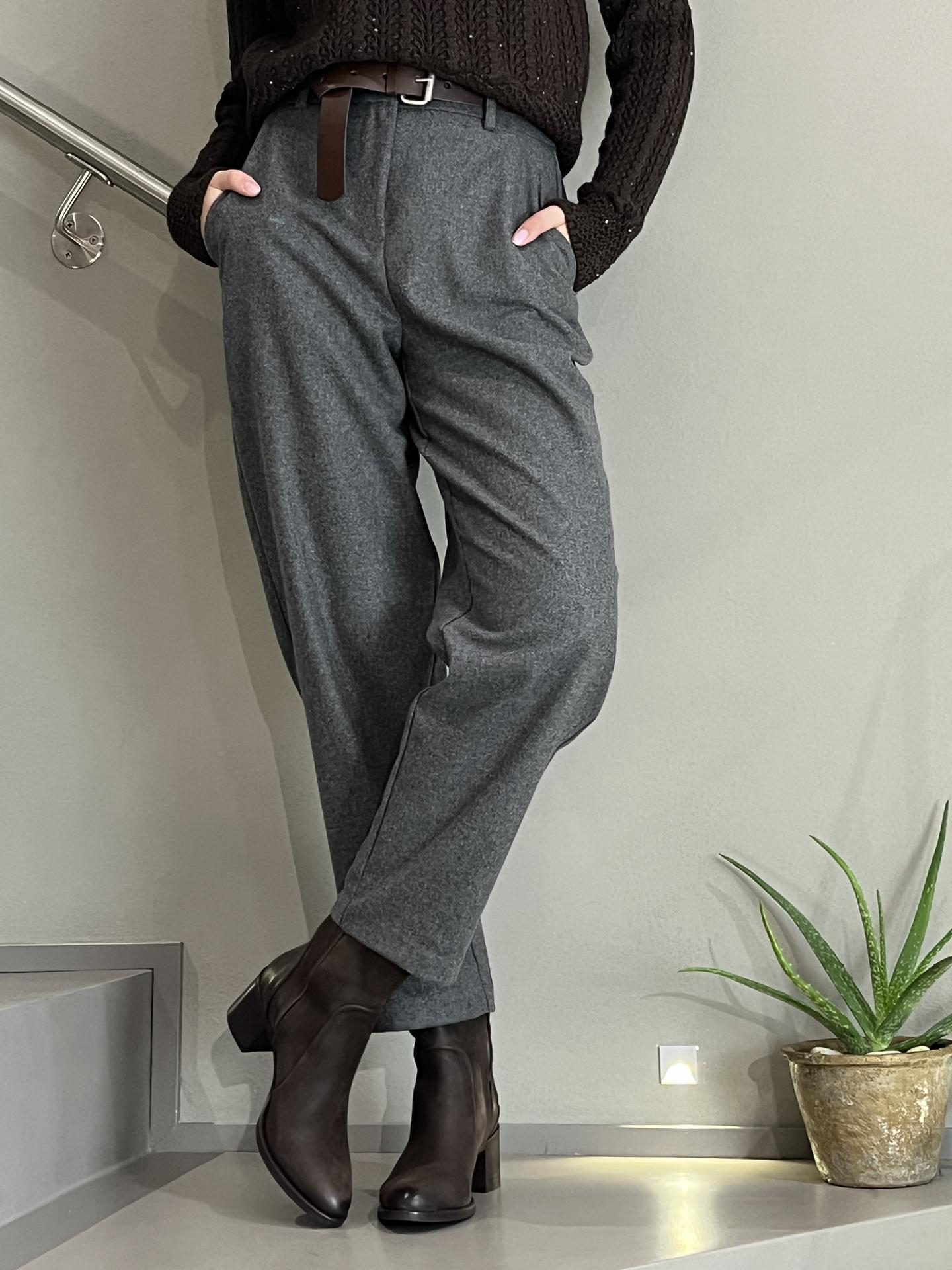 PANTALONE TENSIONE IN FIRENZE 25P4804 GRIGIO