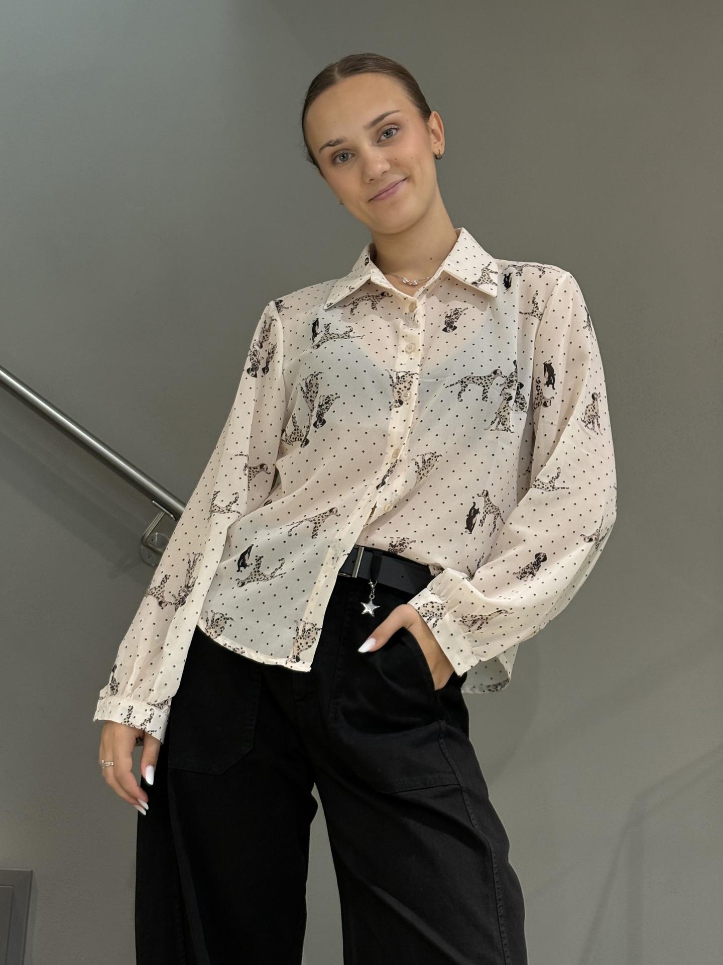 CAMICIA SUSY MIX 26613G8 BEIGE