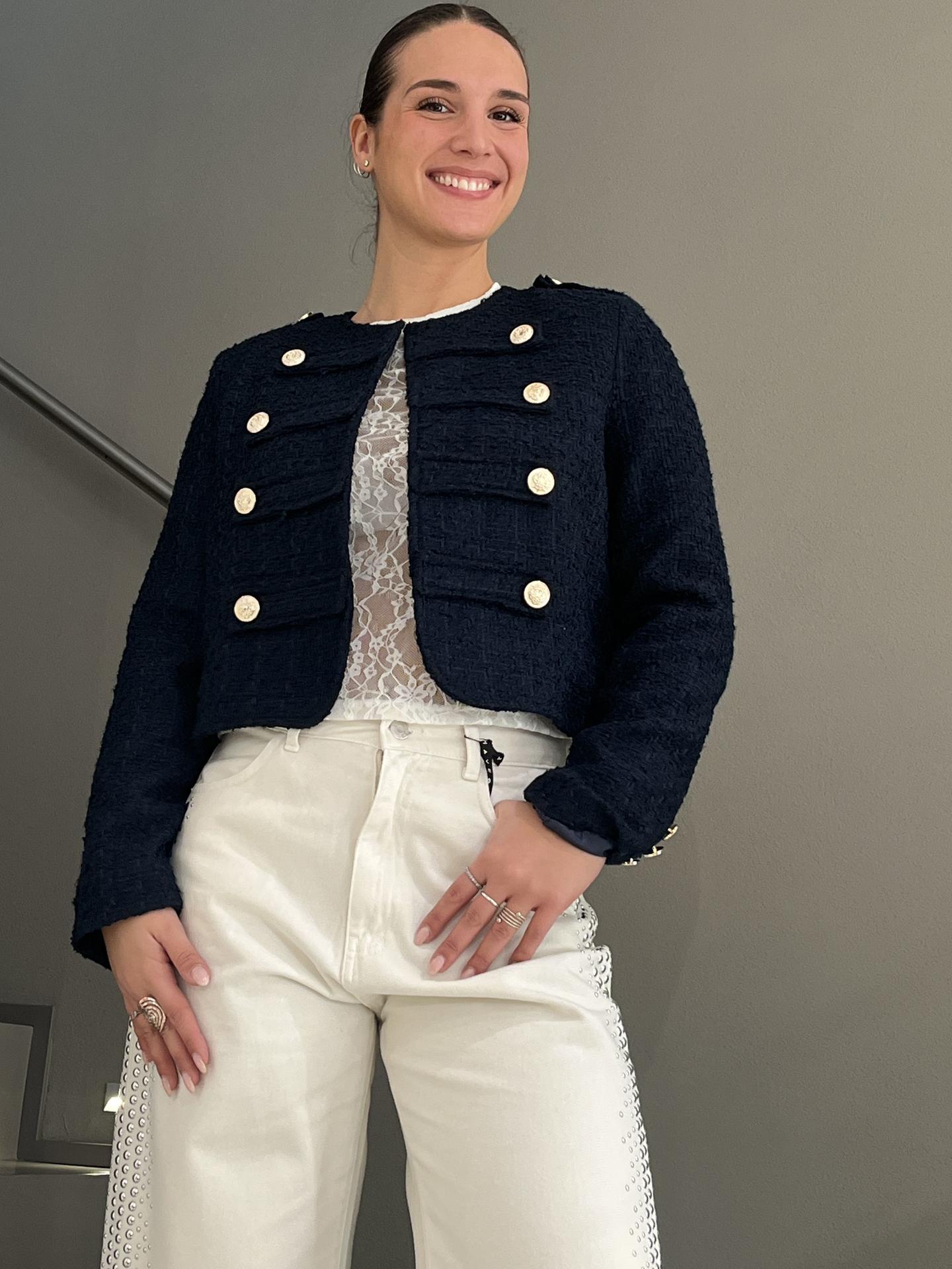 GIACCA TENSIONE IN FIRENZE 26B3718 BLUE