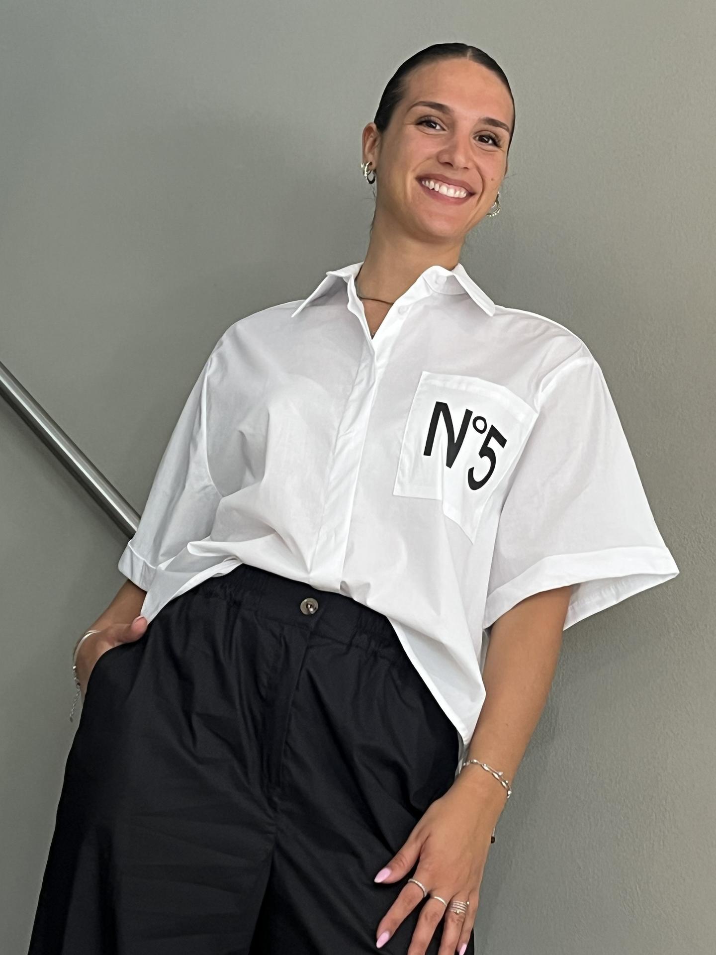 CAMICIA TENSIONE IN FIRENZE 26C5103 BIANCO
