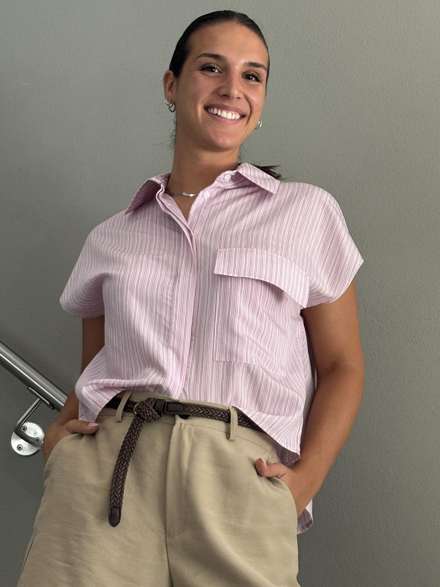 CAMICIA TENSIONE IN FIRENZE 26C5203 ROSA