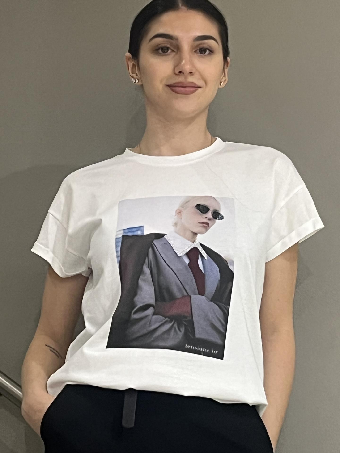 T-SHIRT TENSIONE IN FIRENZE 26M1348 BIANCO