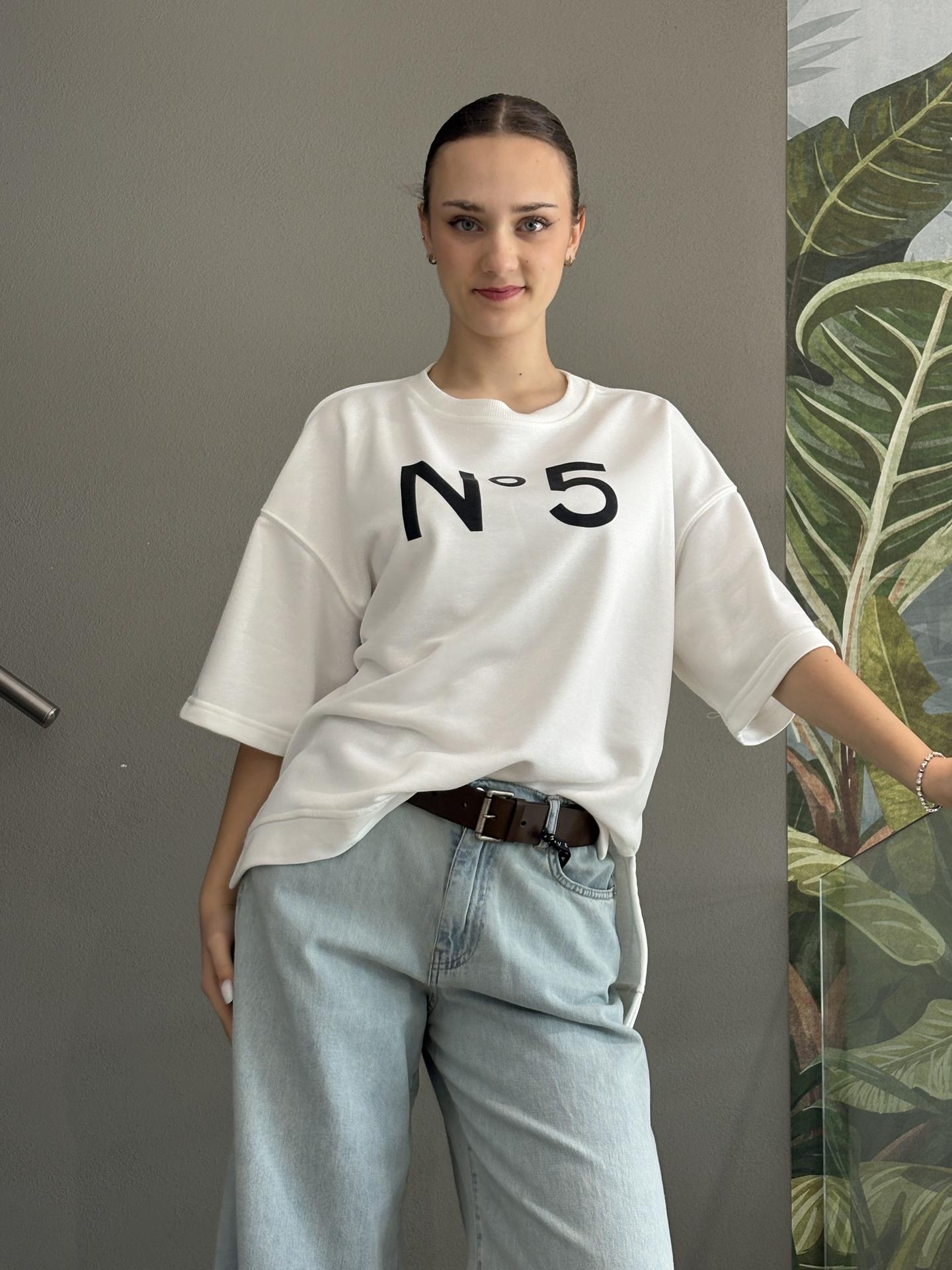 MAGLIA TENSIONE IN FIRENZE 26M4384 BIANCO