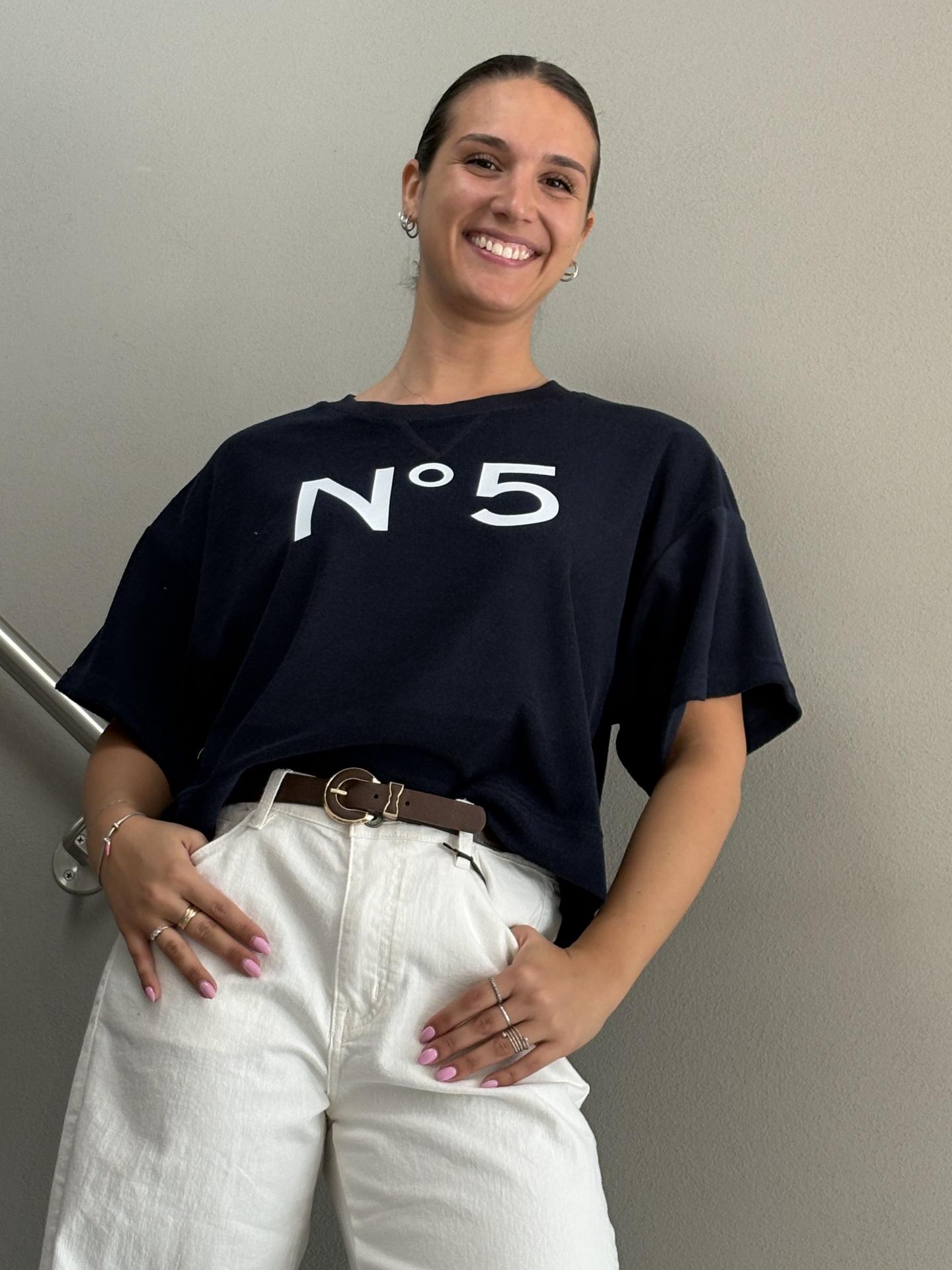 T-SHIRT TENSIONE IN FIRENZE 26M4904 BLUE