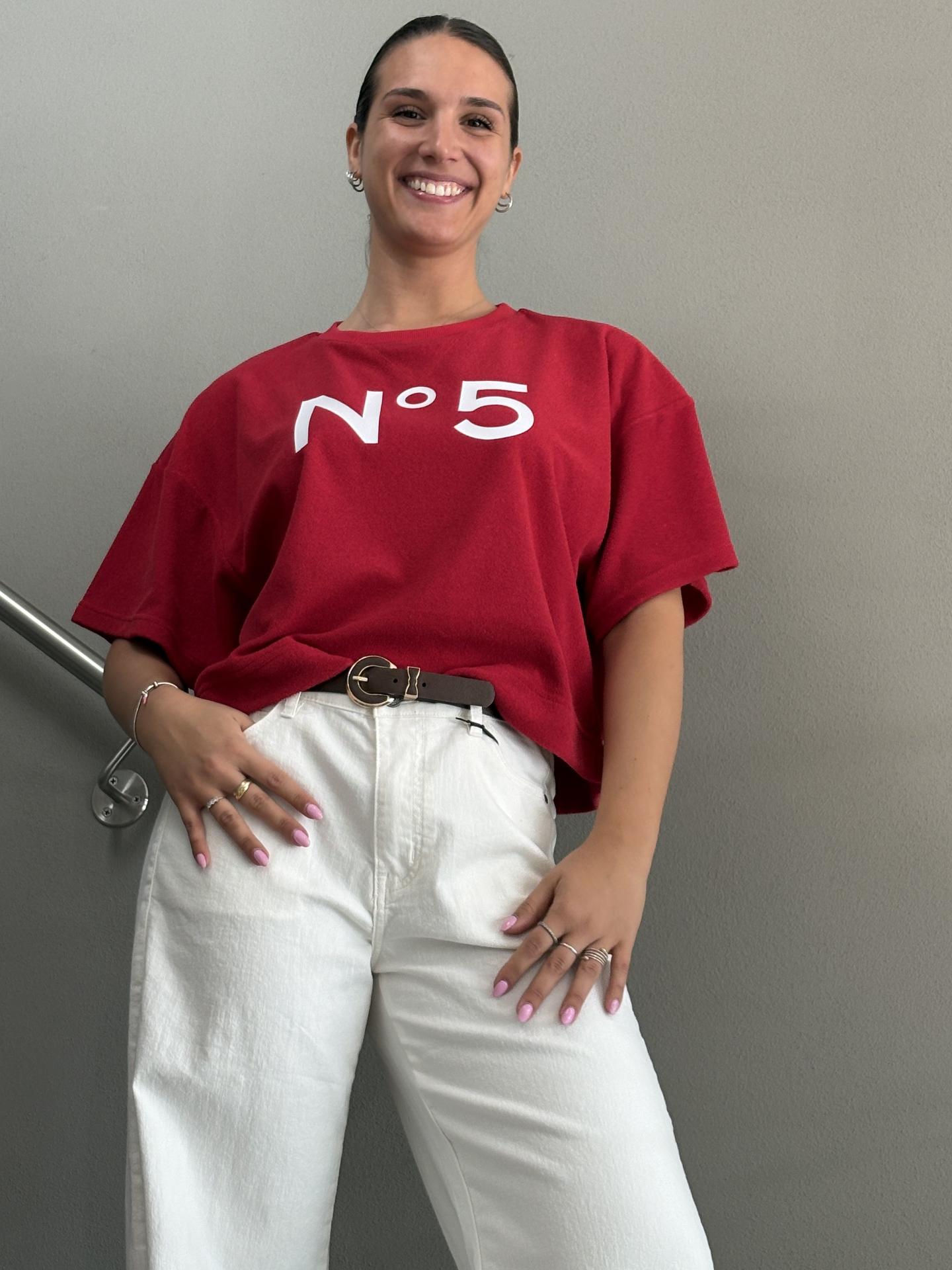 T-SHIRT TENSIONE IN FIRENZE 26M4904 ROSSO