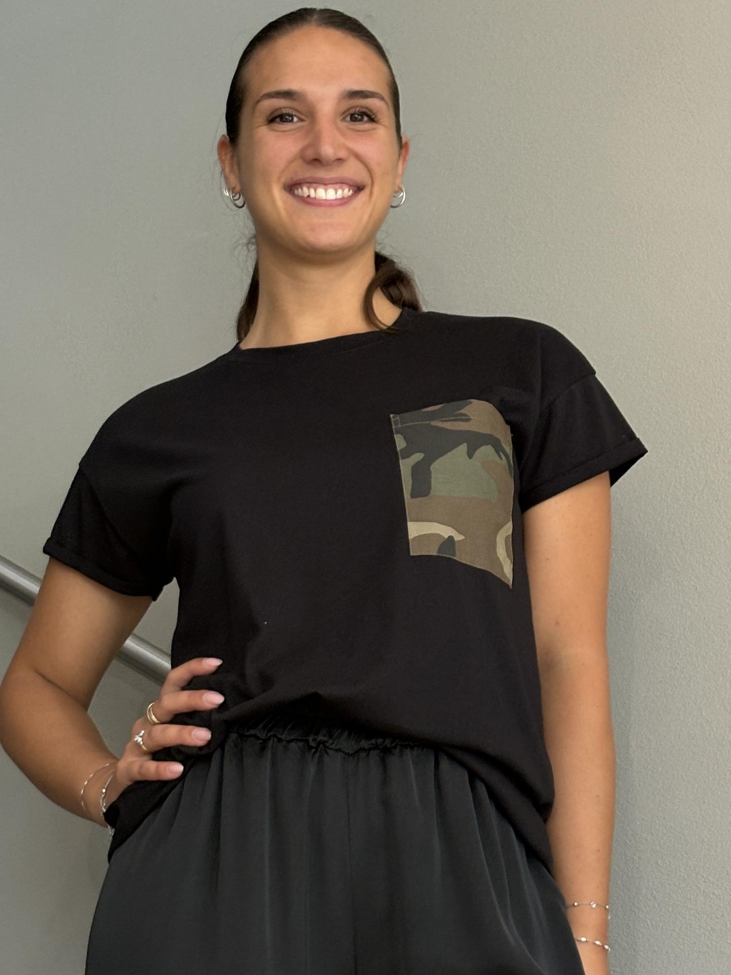 MAGLIA TENSIONE IN FIRENZE 26M5228 NERO
