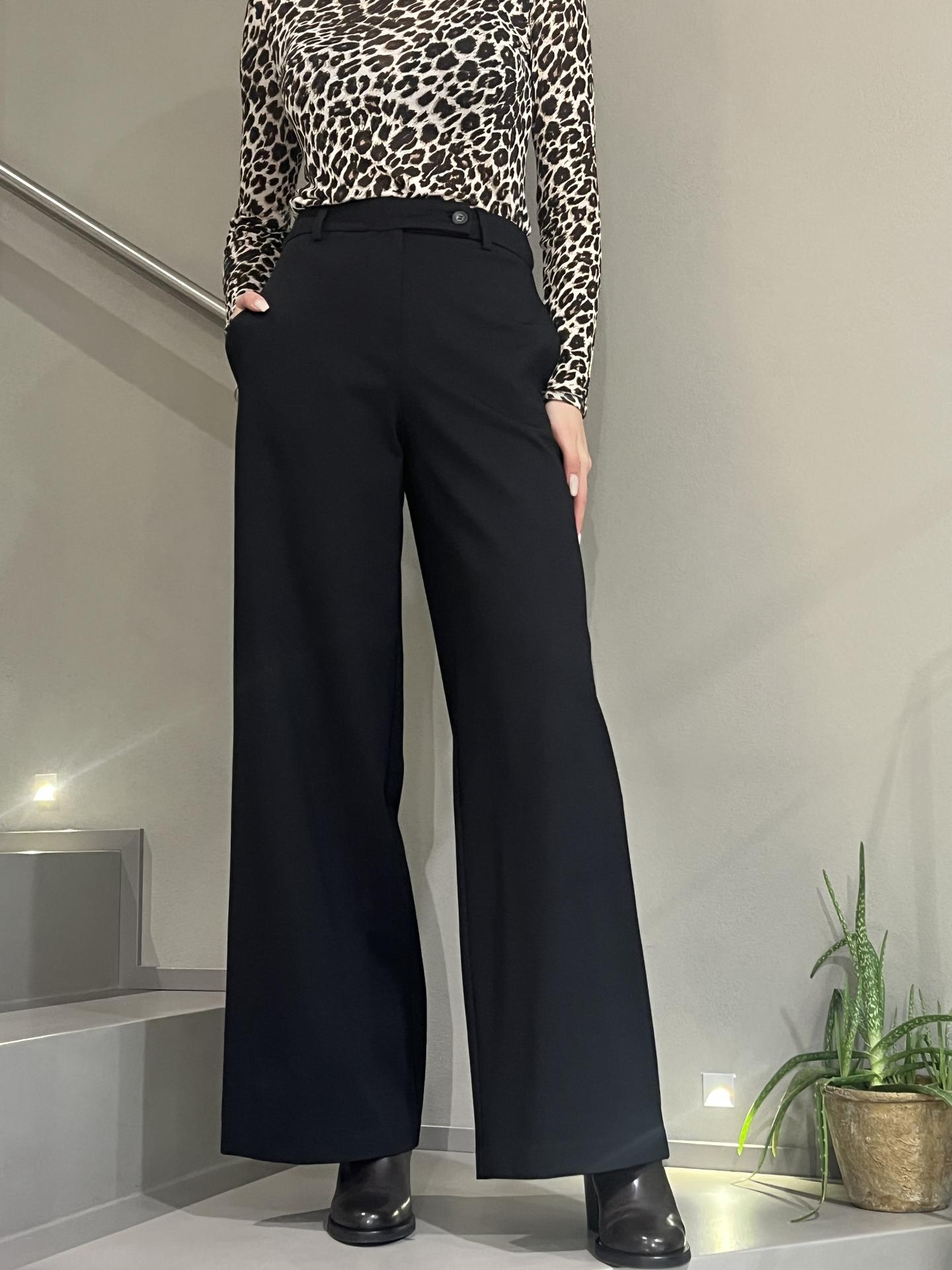 PANTALONE TENSIONE IN FIRENZE 26P1305 NERO