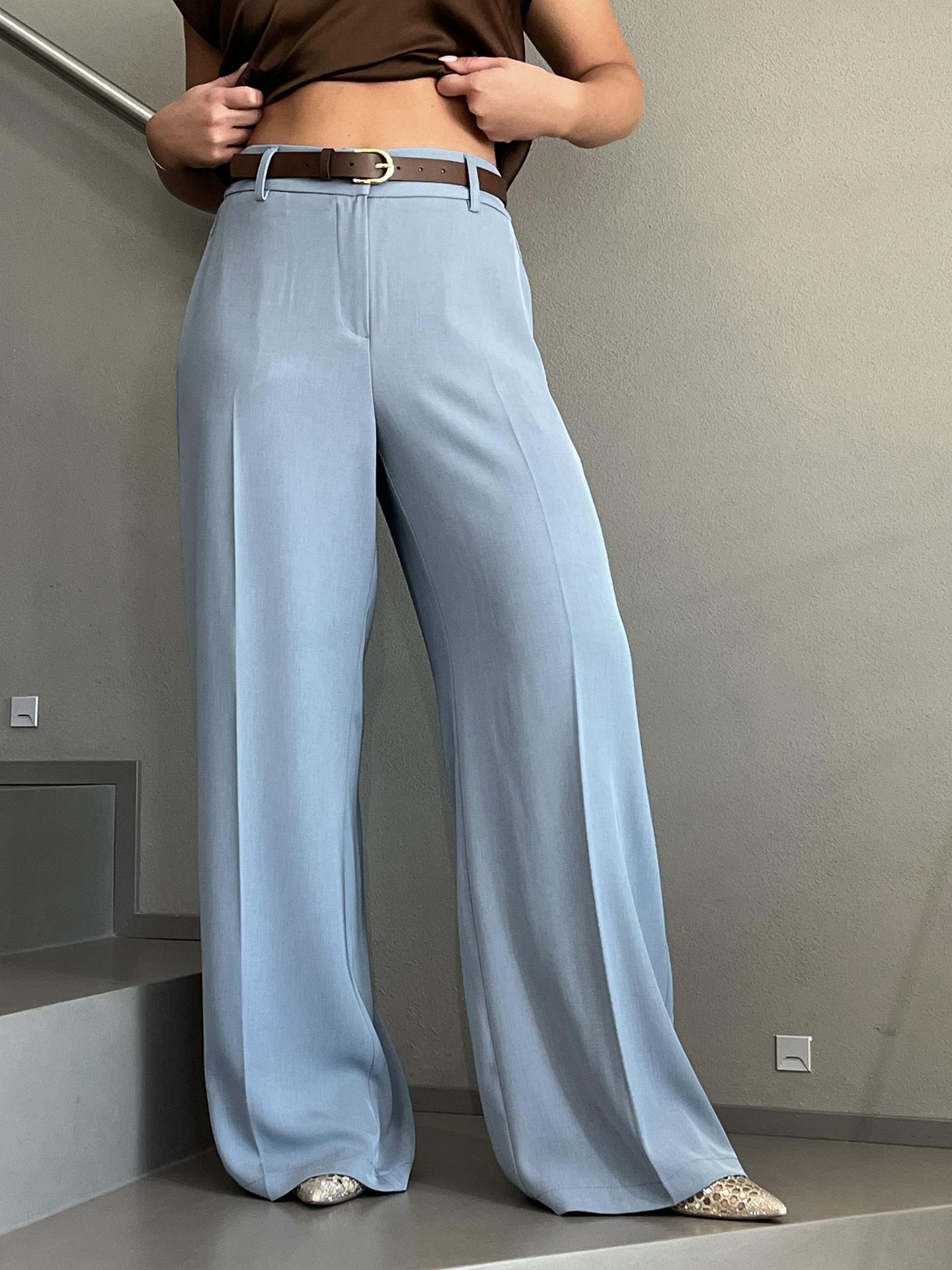 PANTALONE MOTEL 26P3758 AZZURRO