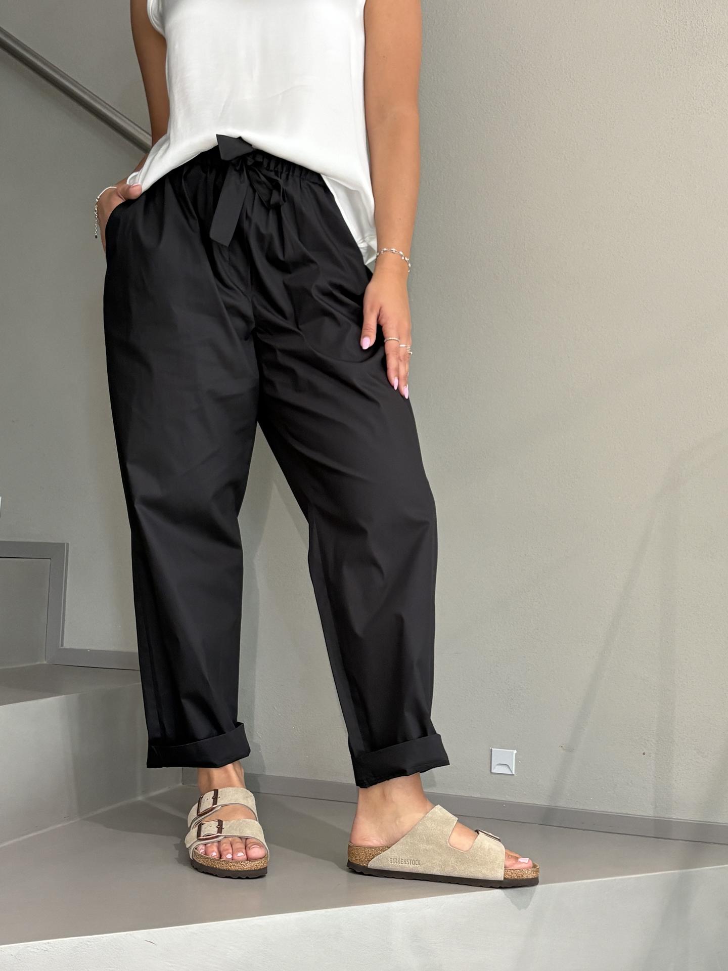 PANTALONE MOTEL 26P4799 NERO