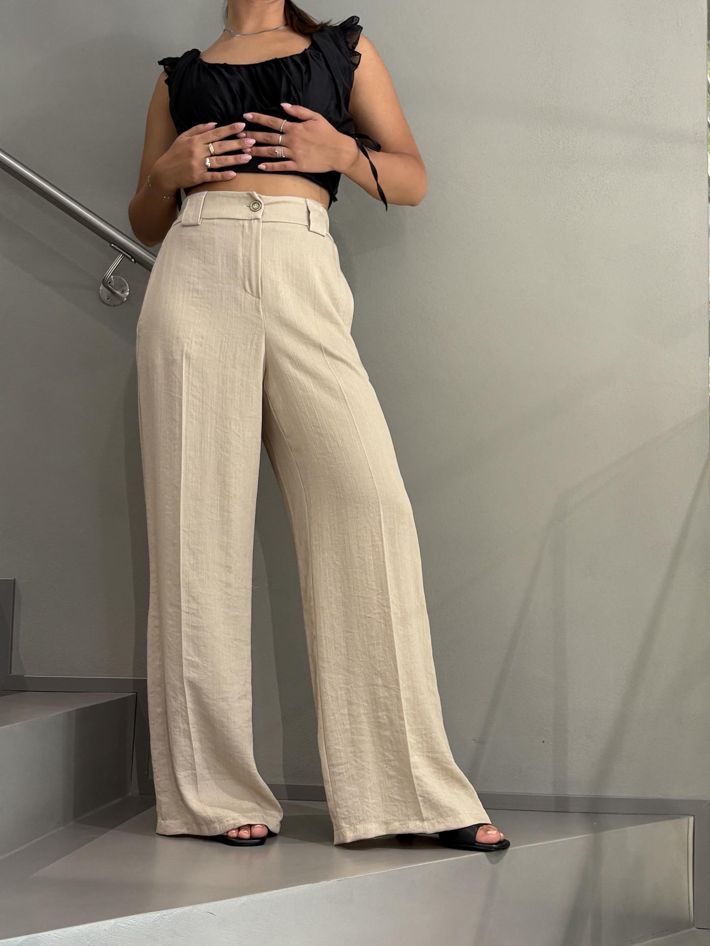 PANTALONE TENSIONE IN FIRENZE 26P5339 BEIGE