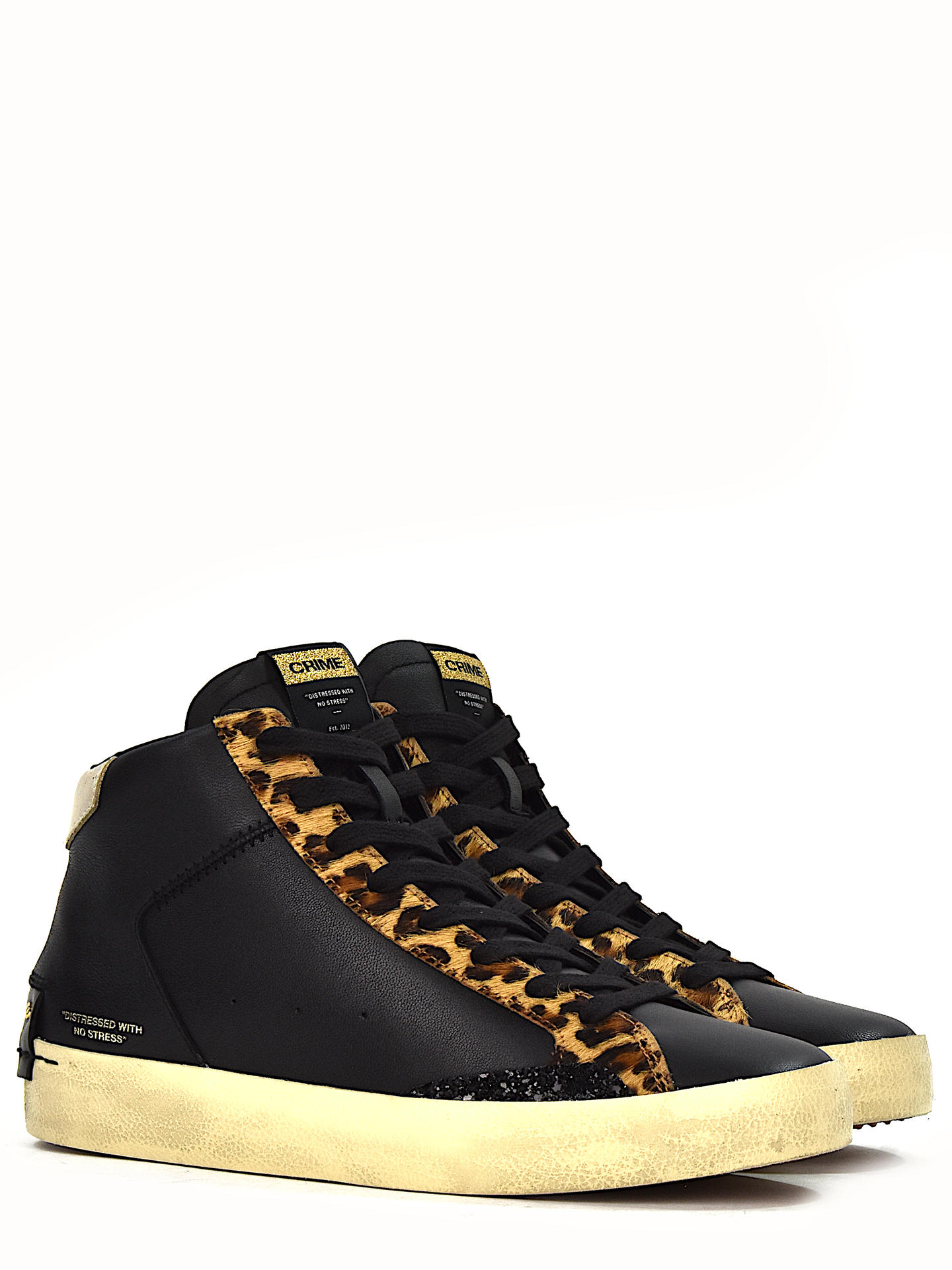 SNEAKERS CRIME LONDON 28052 NERO