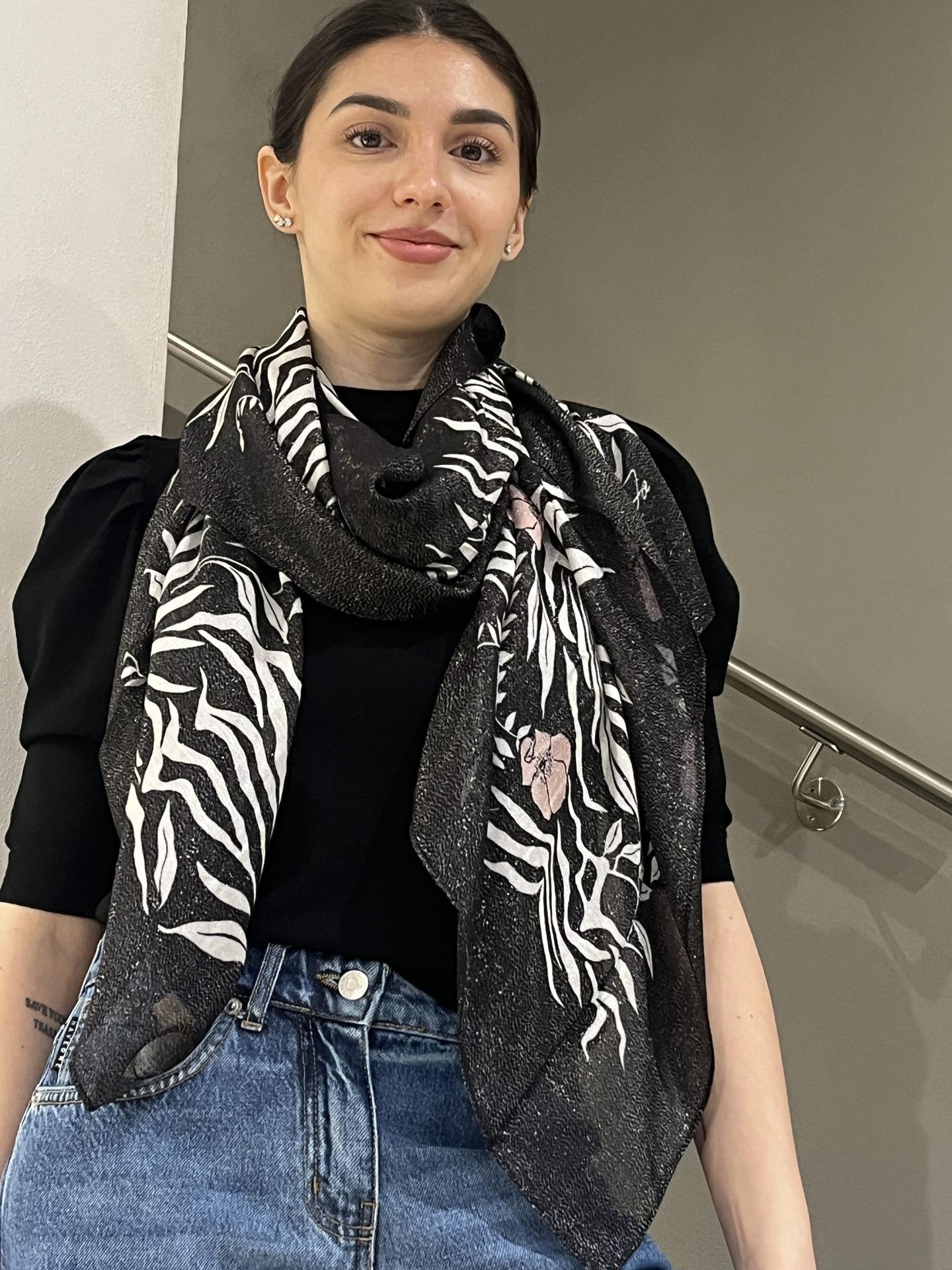 FOULARD LIU.JO ACCESSORIES 2A6032 NERO