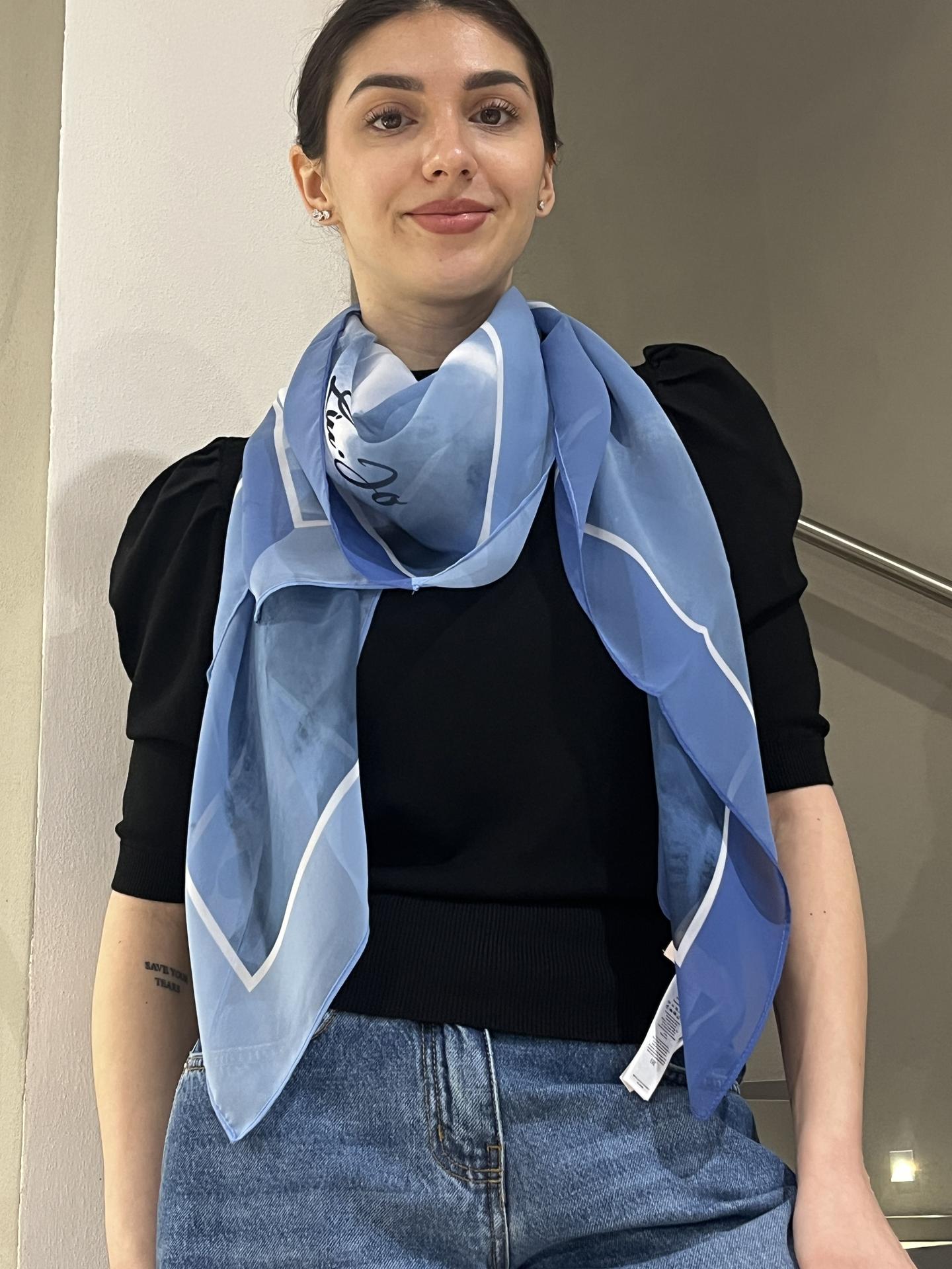 FOULARD LIU.JO ACCESSORIES 2A6040 AZZURRO